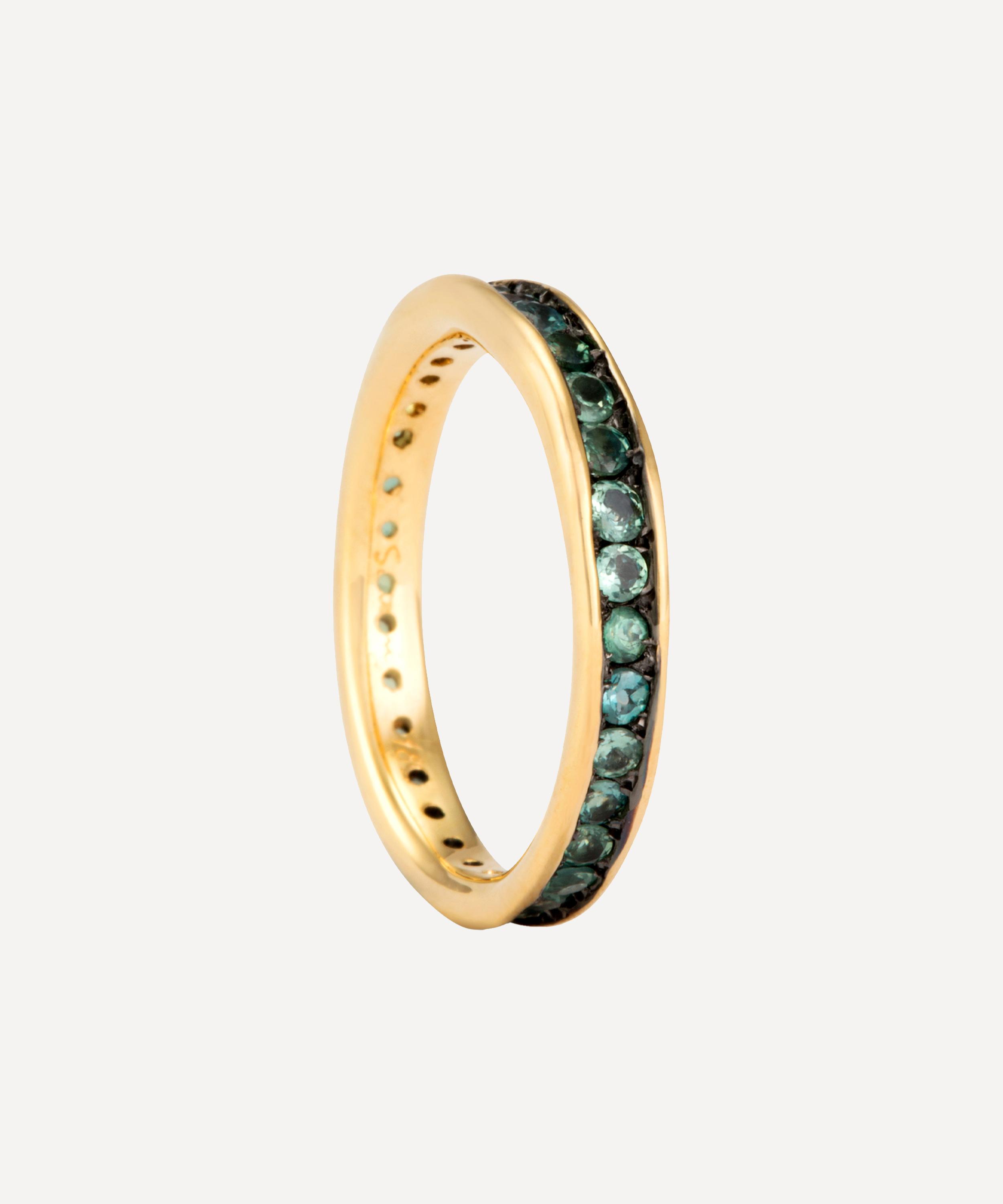 Satomi Kawakita - 18ct Gold Alexandrite Absolute Band Ring image number 2