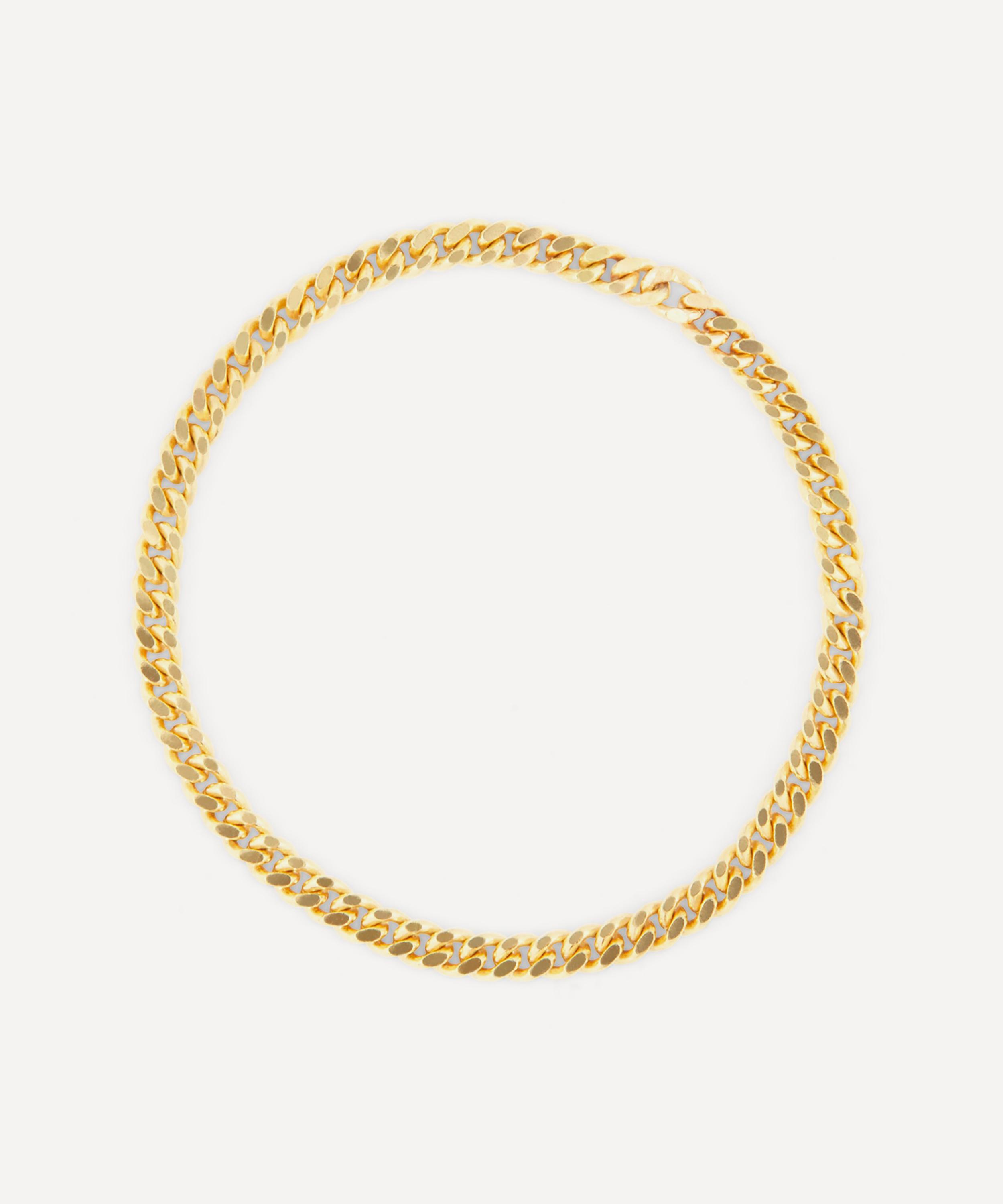 Satomi Kawakita - 18ct Gold Ribbon Chain Ring image number 3