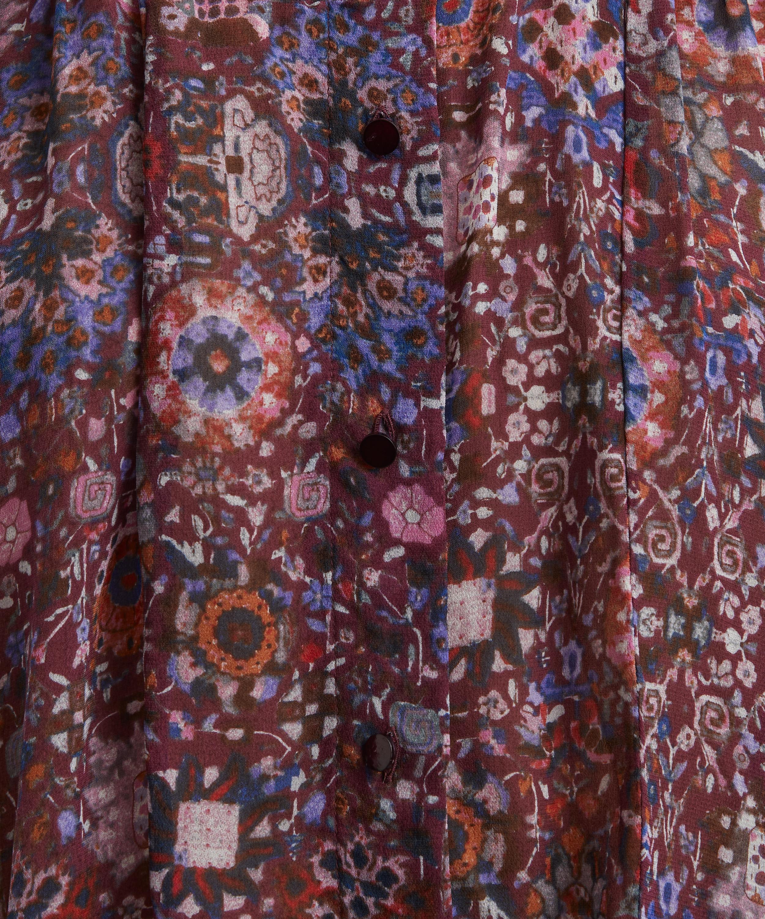 Isabel Marant - Noeline Printed Crepe Blouse image number 4