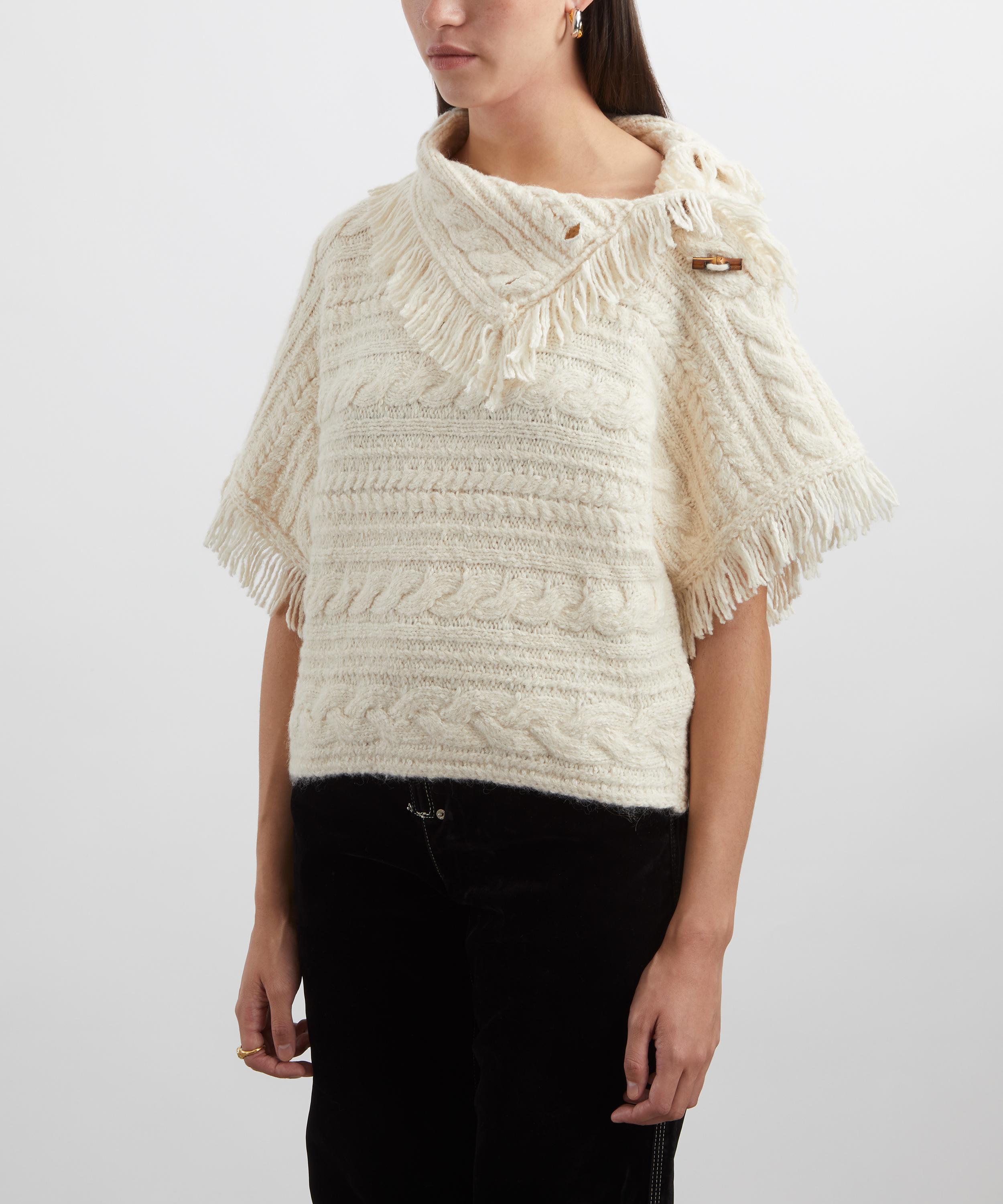 Isabel Marant - Blanche Cable-Knit Jumper image number 2