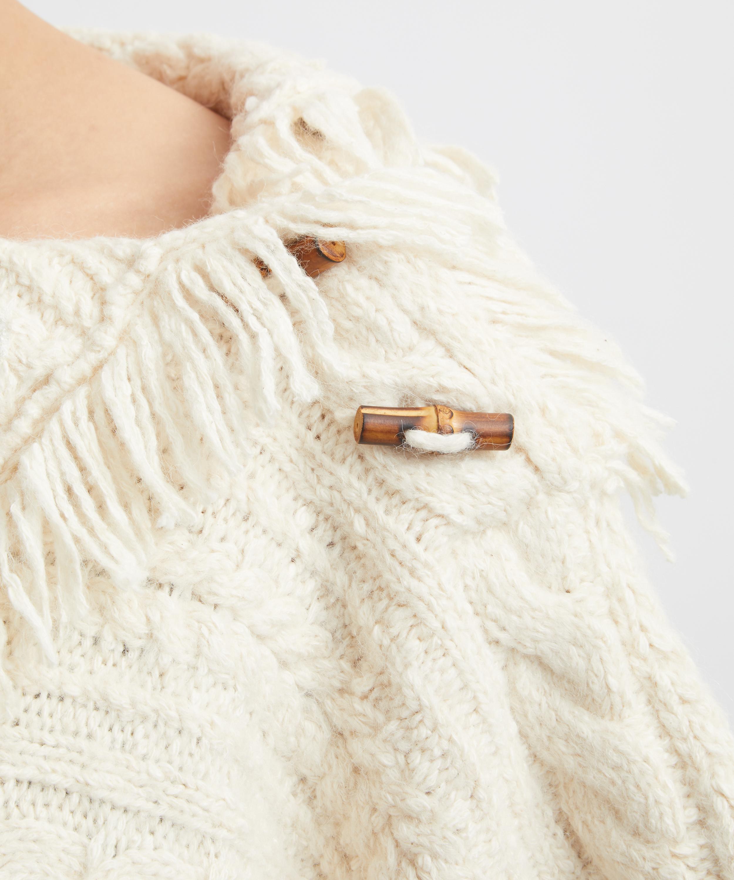 Isabel Marant - Blanche Cable-Knit Jumper image number 4