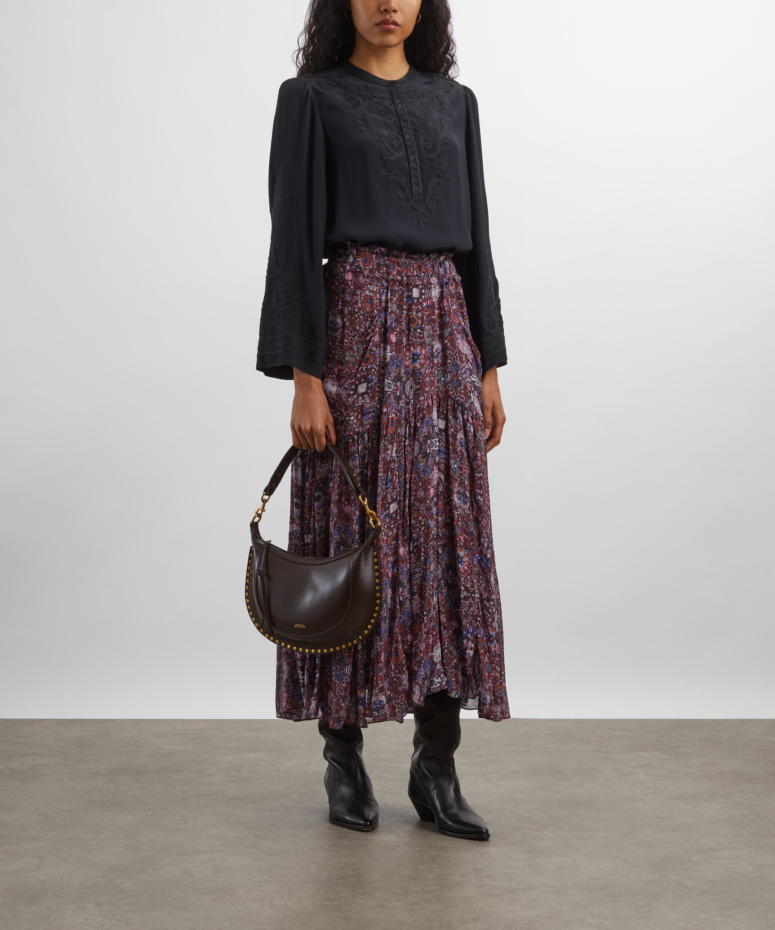 Isabel Marant - Falonne Embroidered Crepe Blouse image number 1