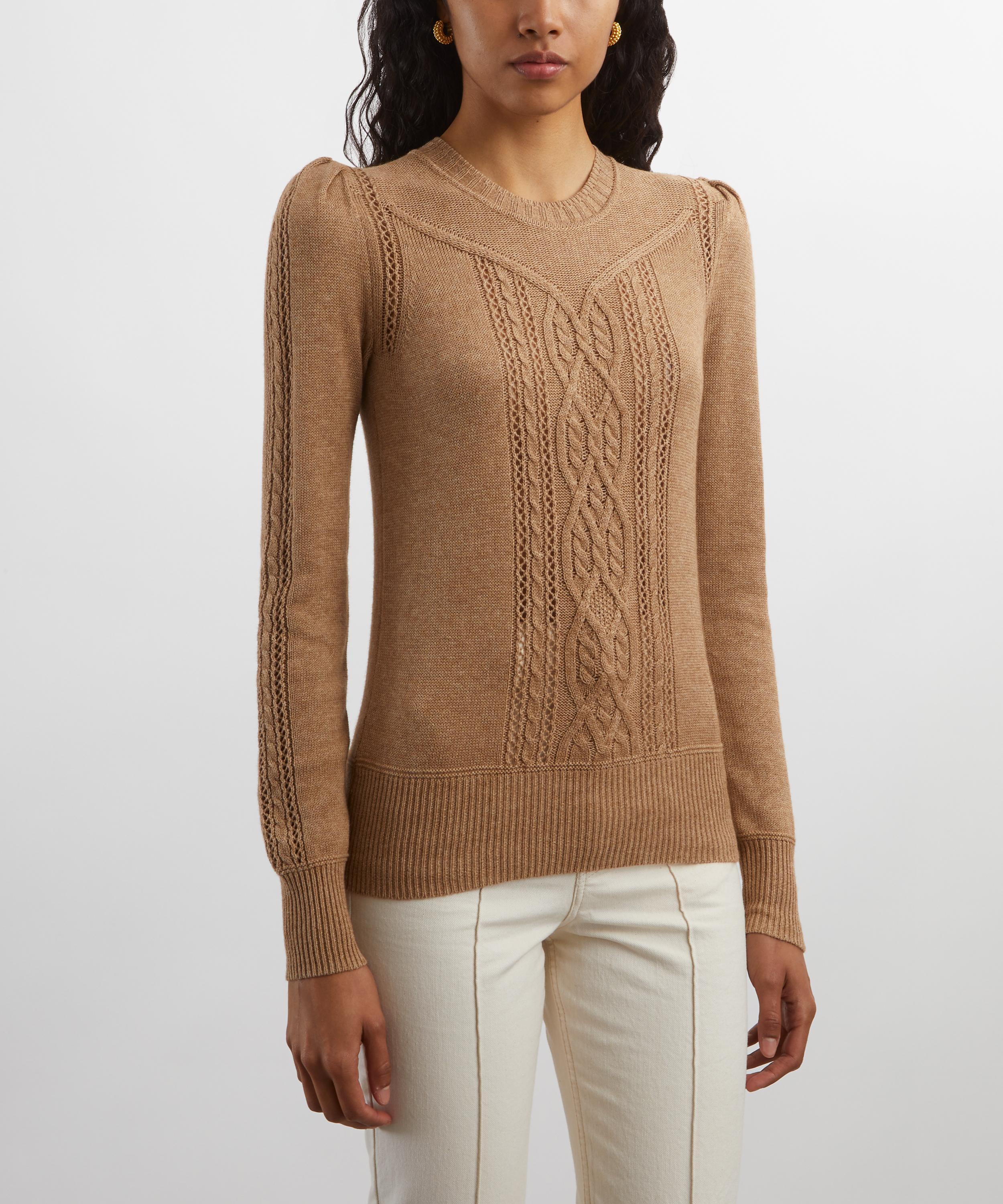 Isabel Marant - Kelia Cable Knit Jumper image number 2