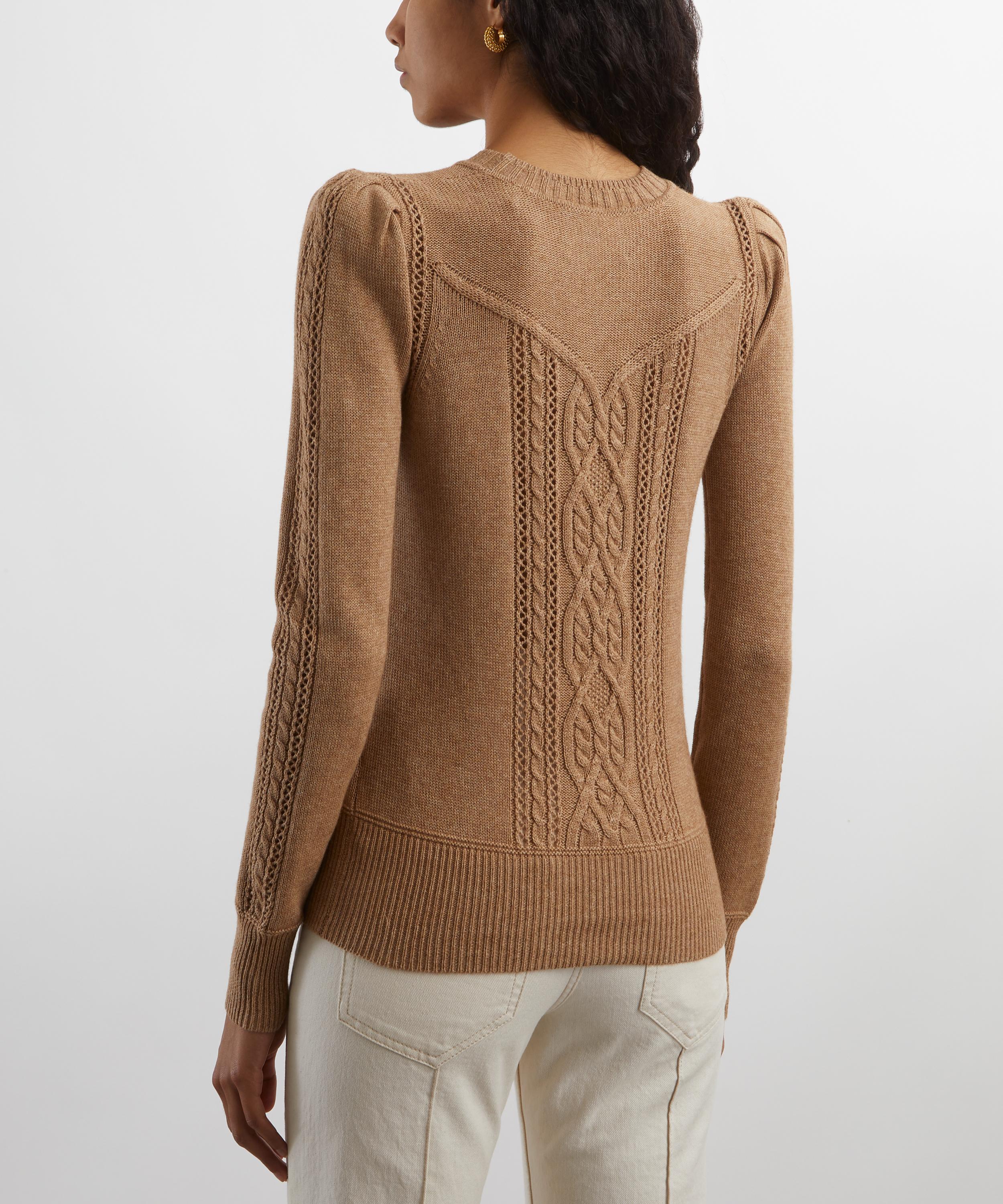 Isabel Marant - Kelia Cable Knit Jumper image number 3
