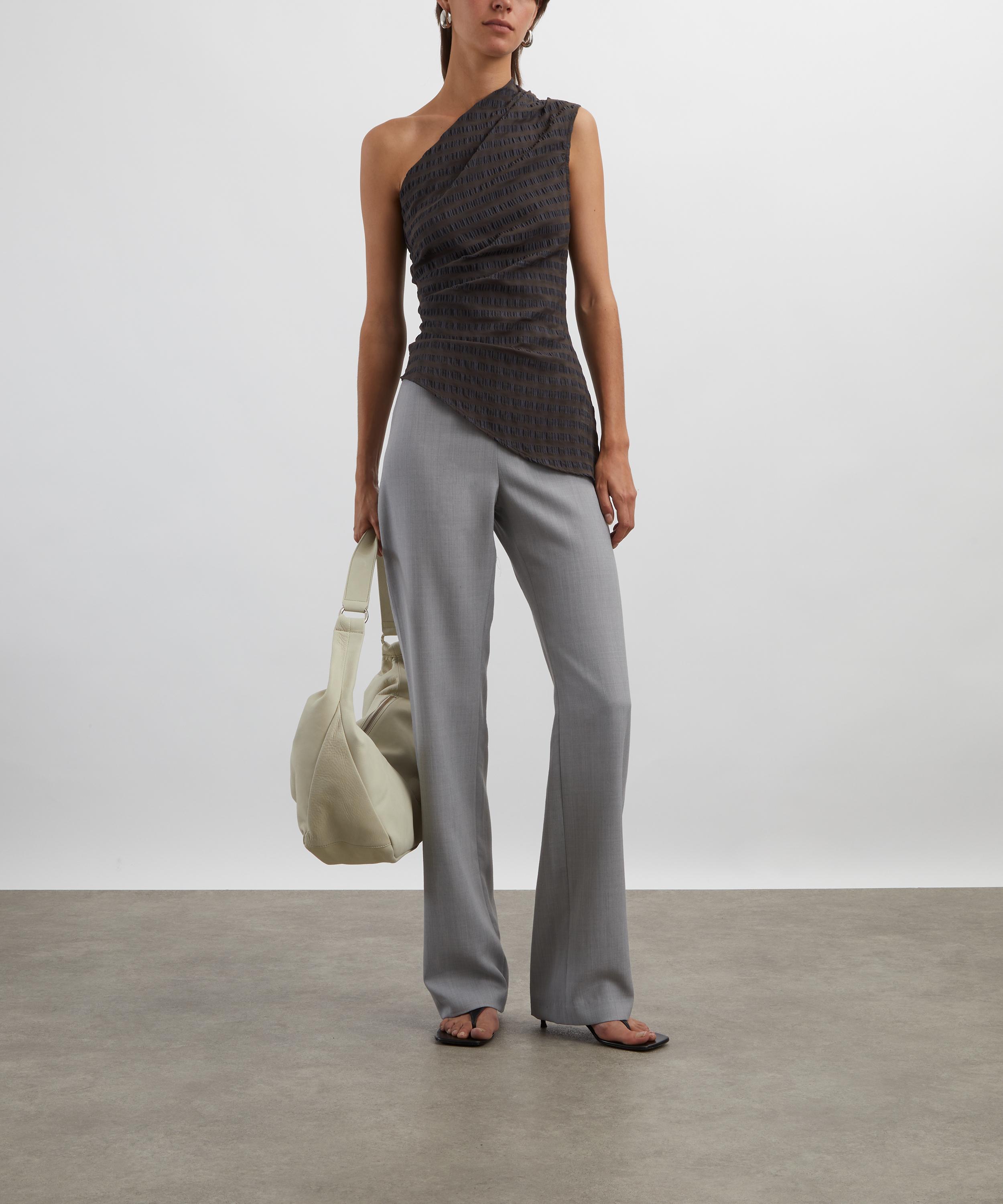 Paloma Wool - Win Seersucker Asymmetric Top image number 1