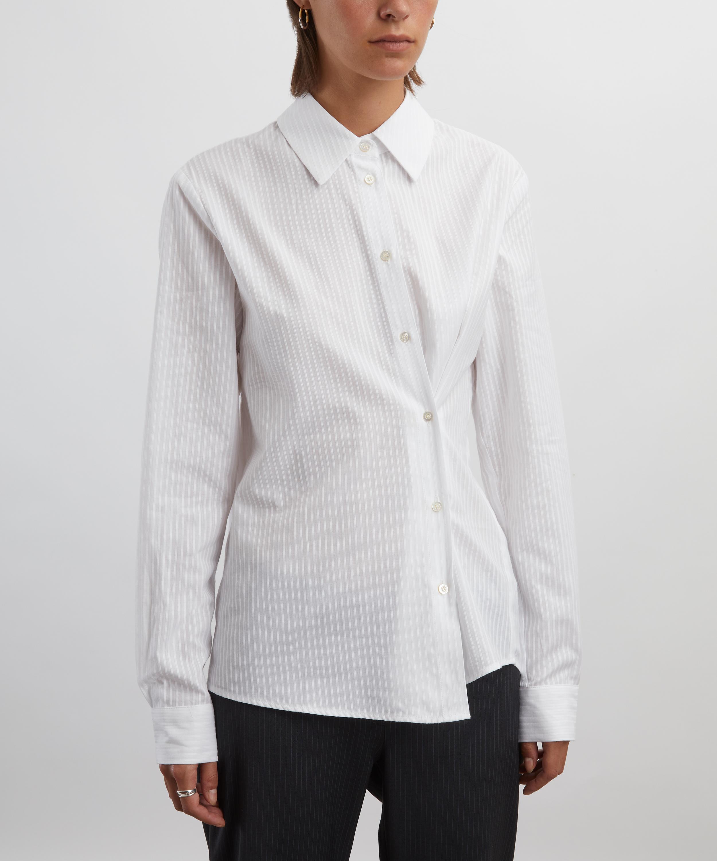 Paloma Wool - Donald Striped Multi-Position Shirt image number 2