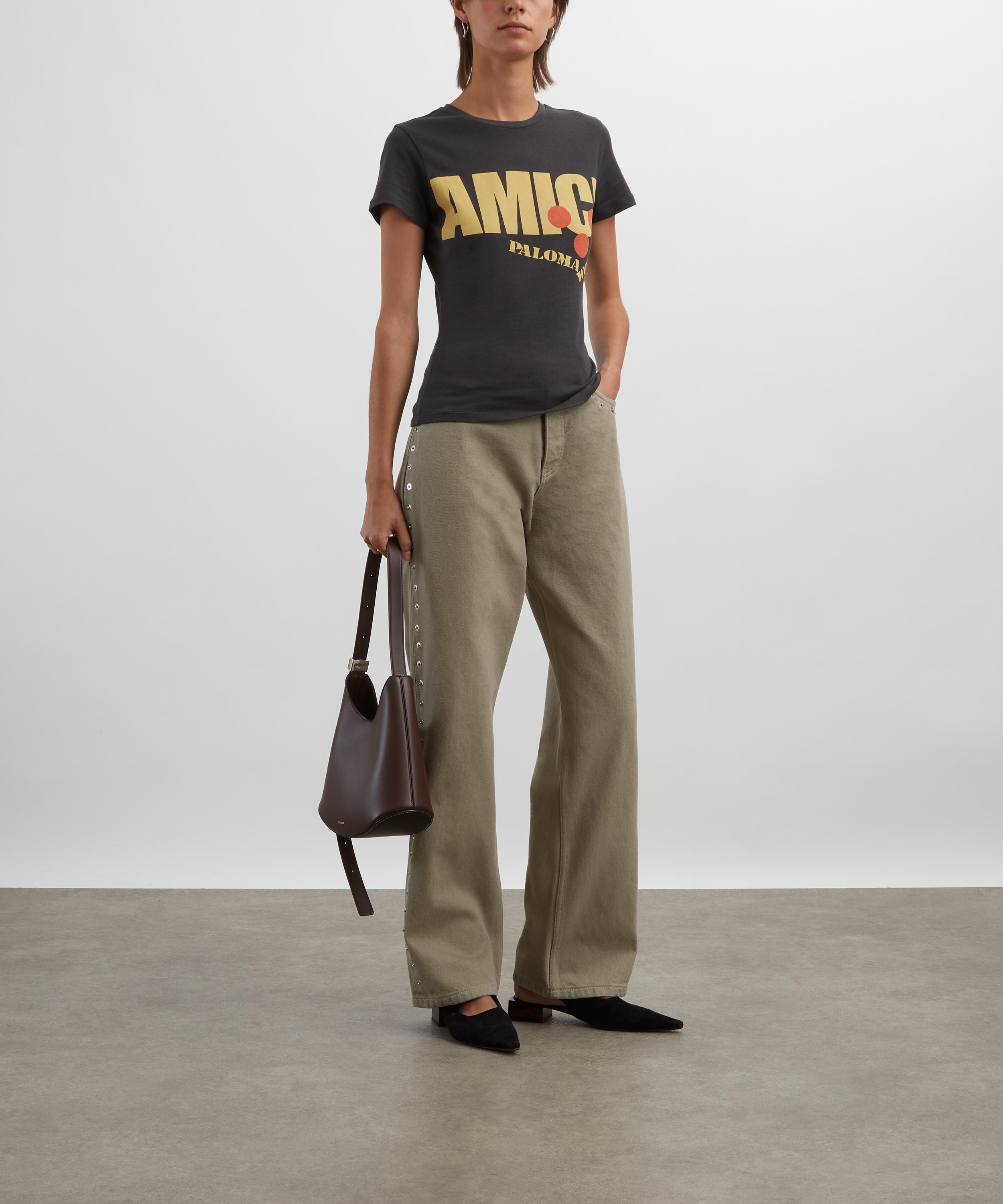 Paloma Wool - Crowd Studded Boyfriend Denim Trousers image number 1