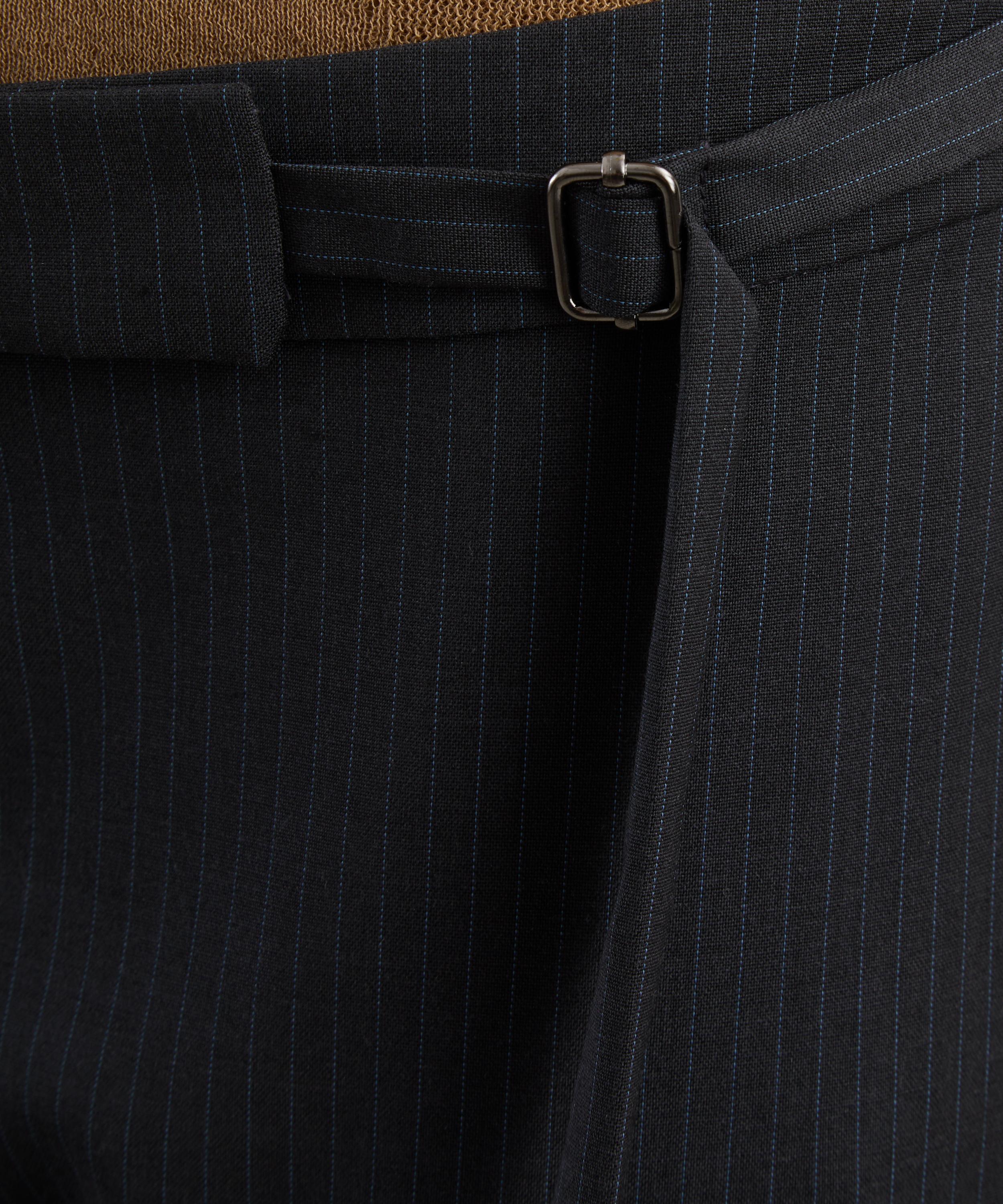 Paloma Wool - Bigas Pinstripe Capri Trousers image number 4