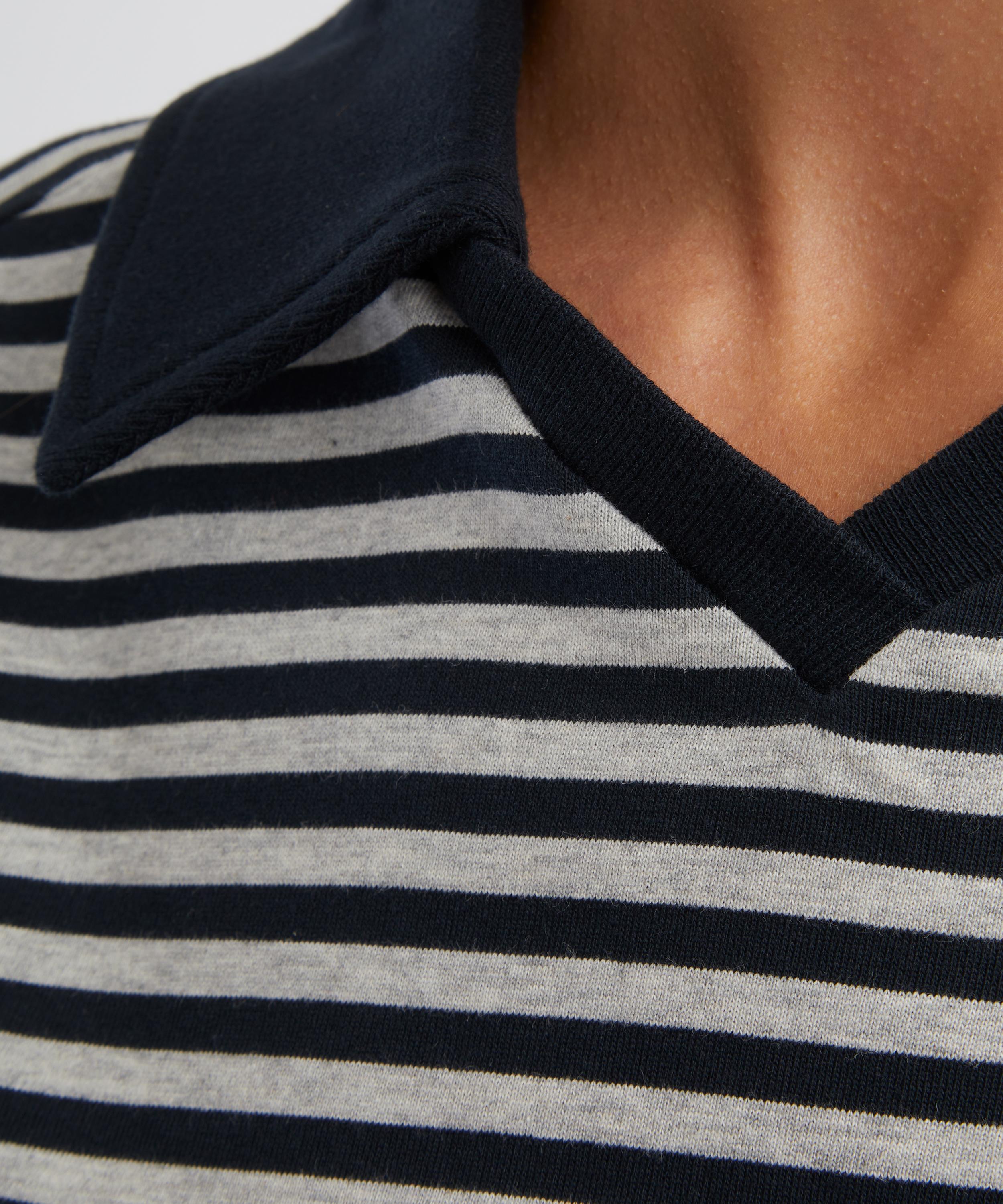 Paloma Wool - Gondolieri Striped Polo-Neck Top image number 4