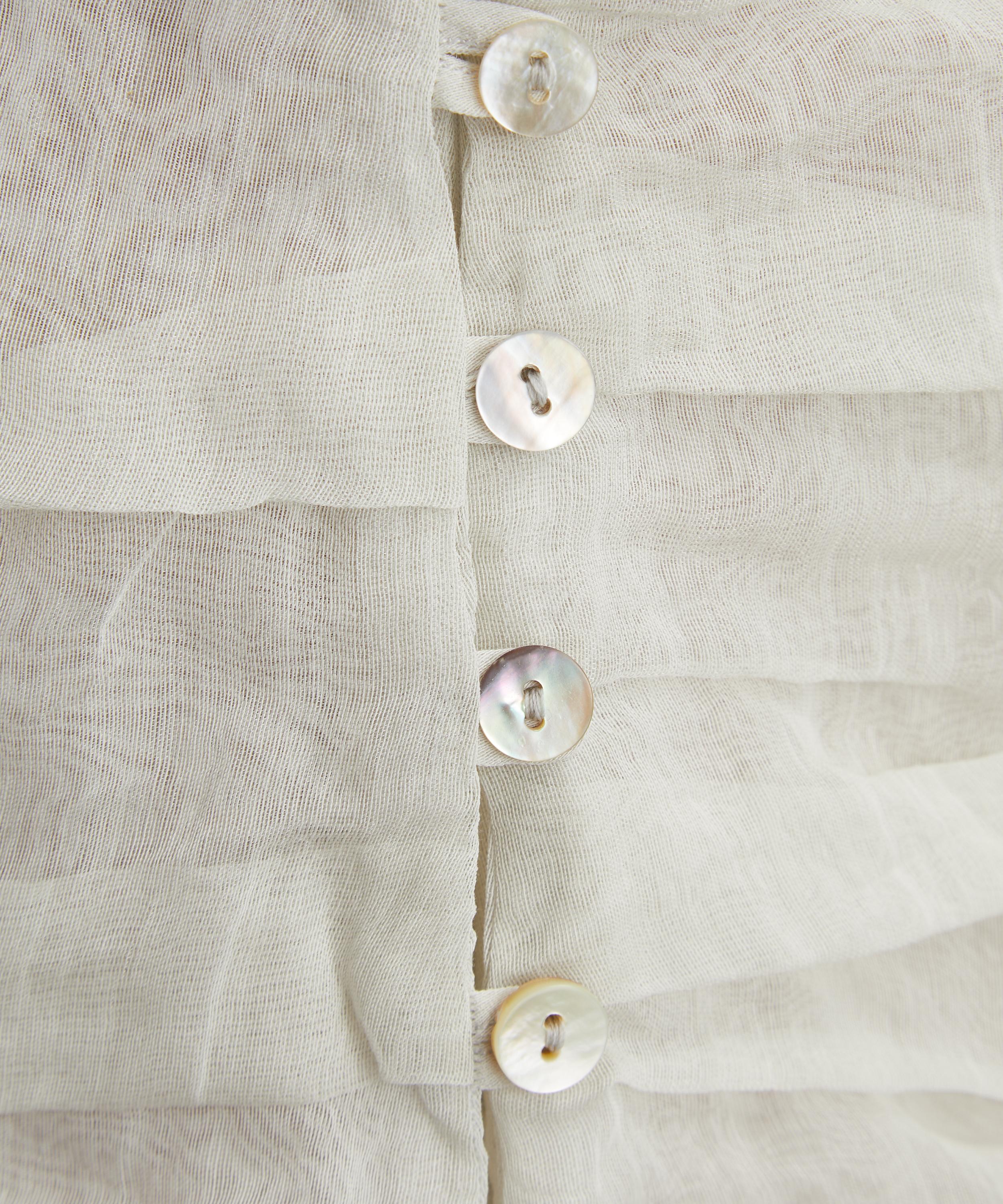 Paloma Wool - Mae Long Metallic-Silk Skirt image number 4