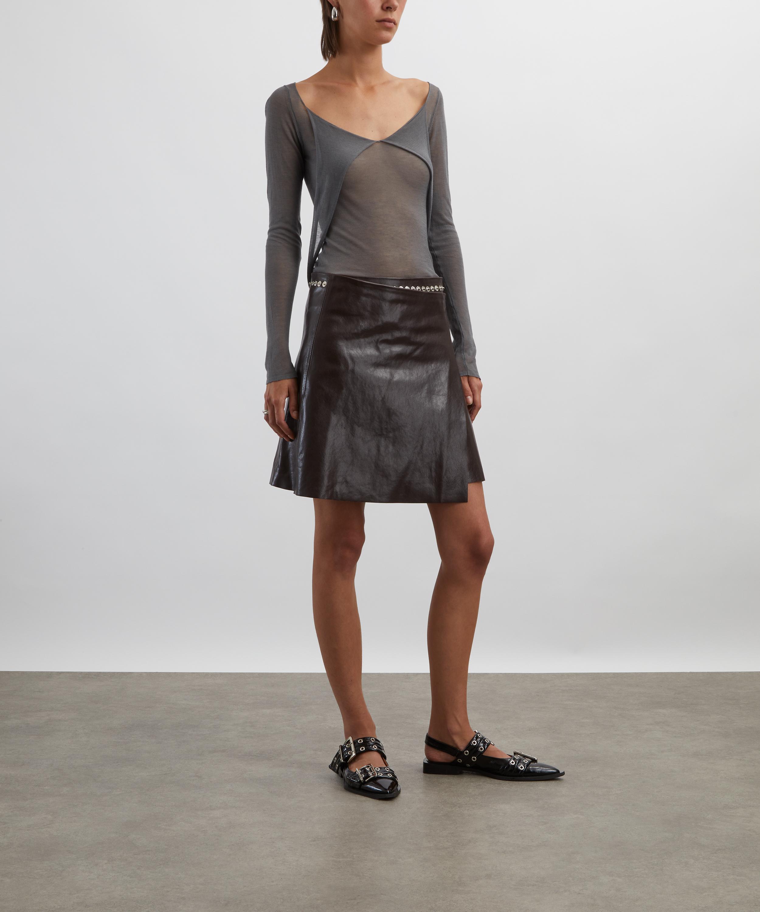 Paloma Wool - Sandi Leather Skirt image number 1
