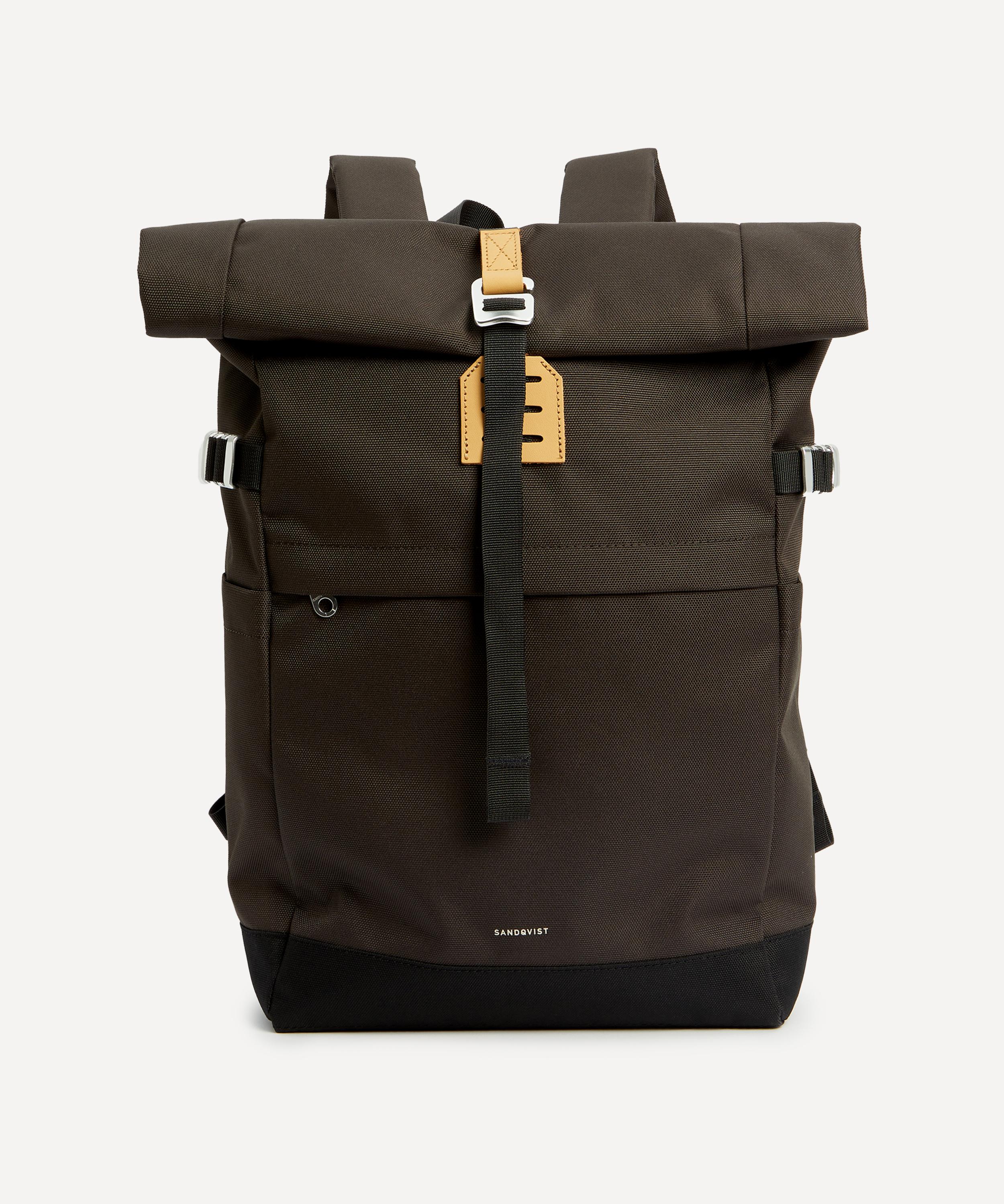 Sandqvist - Icon Brown Rolltop Backpack M