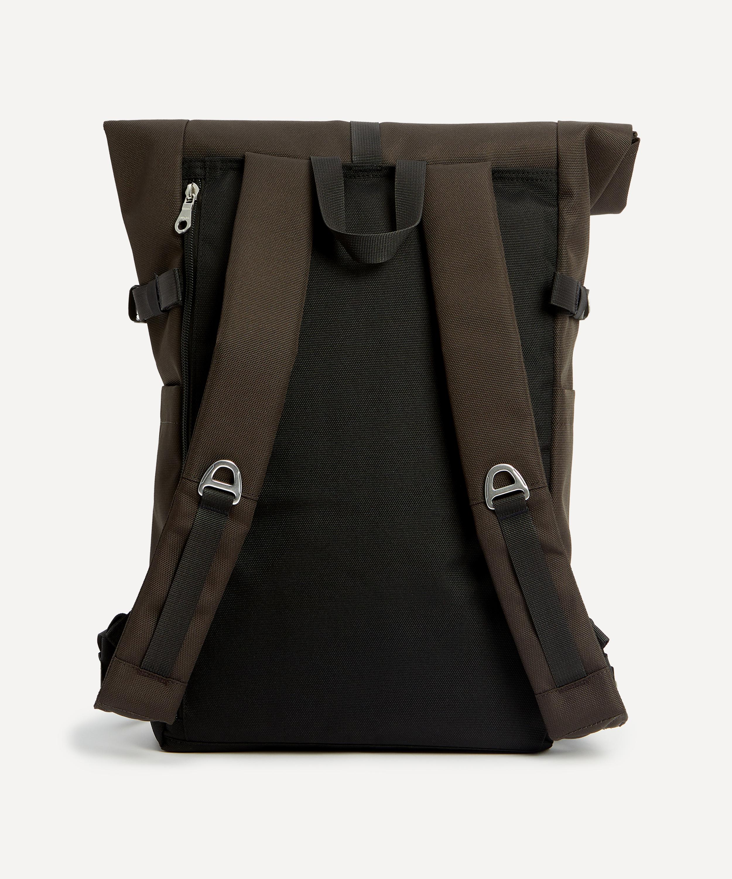 Sandqvist - Icon Brown Rolltop Backpack M image number 3