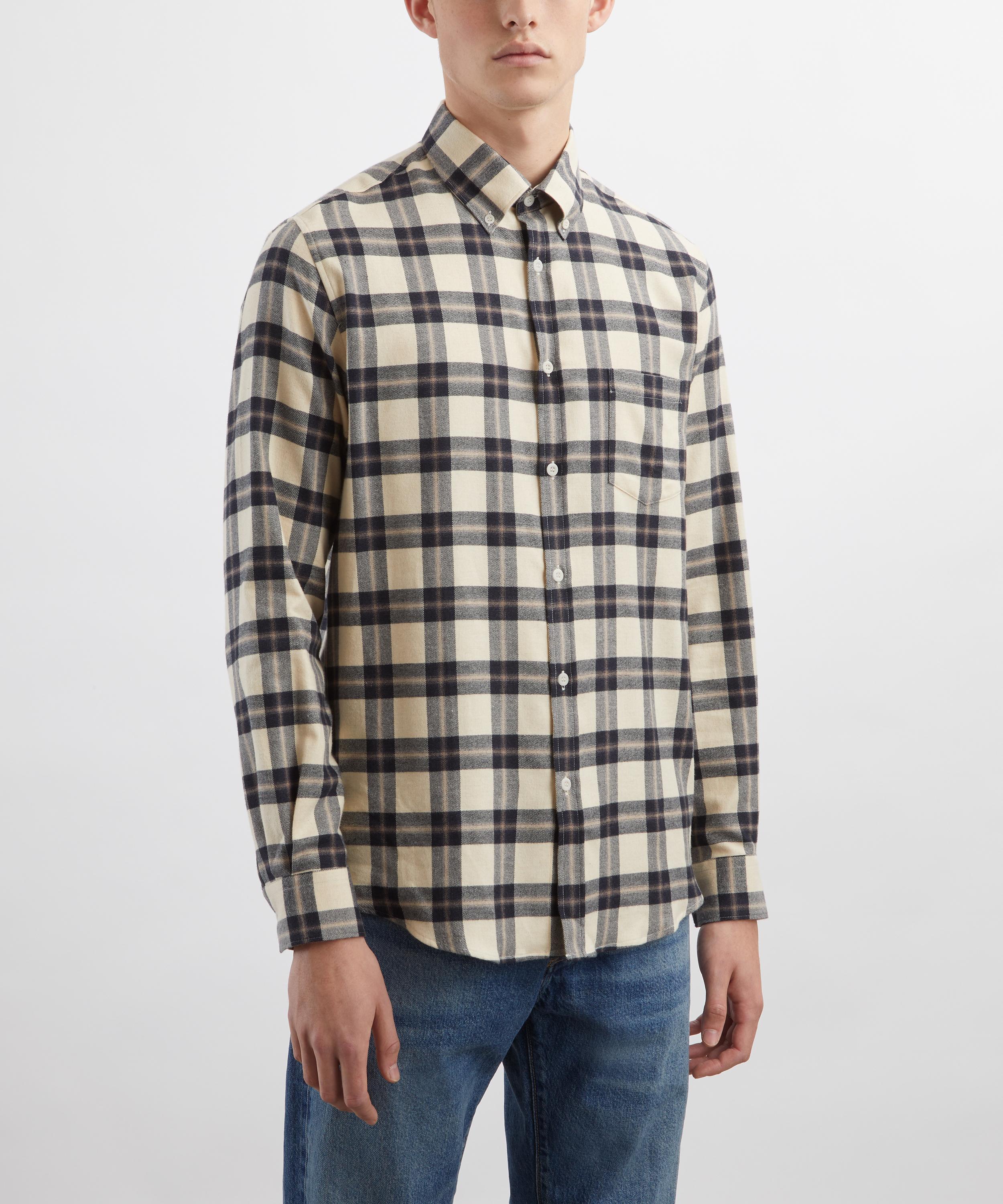 Sunspel - Button Down Flannel Shirt image number 2