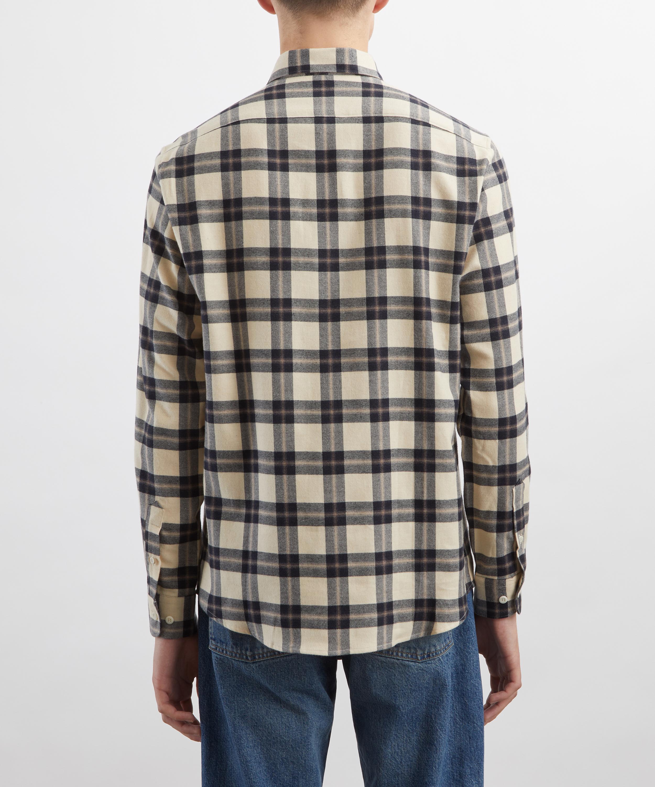 Sunspel - Button Down Flannel Shirt image number 3