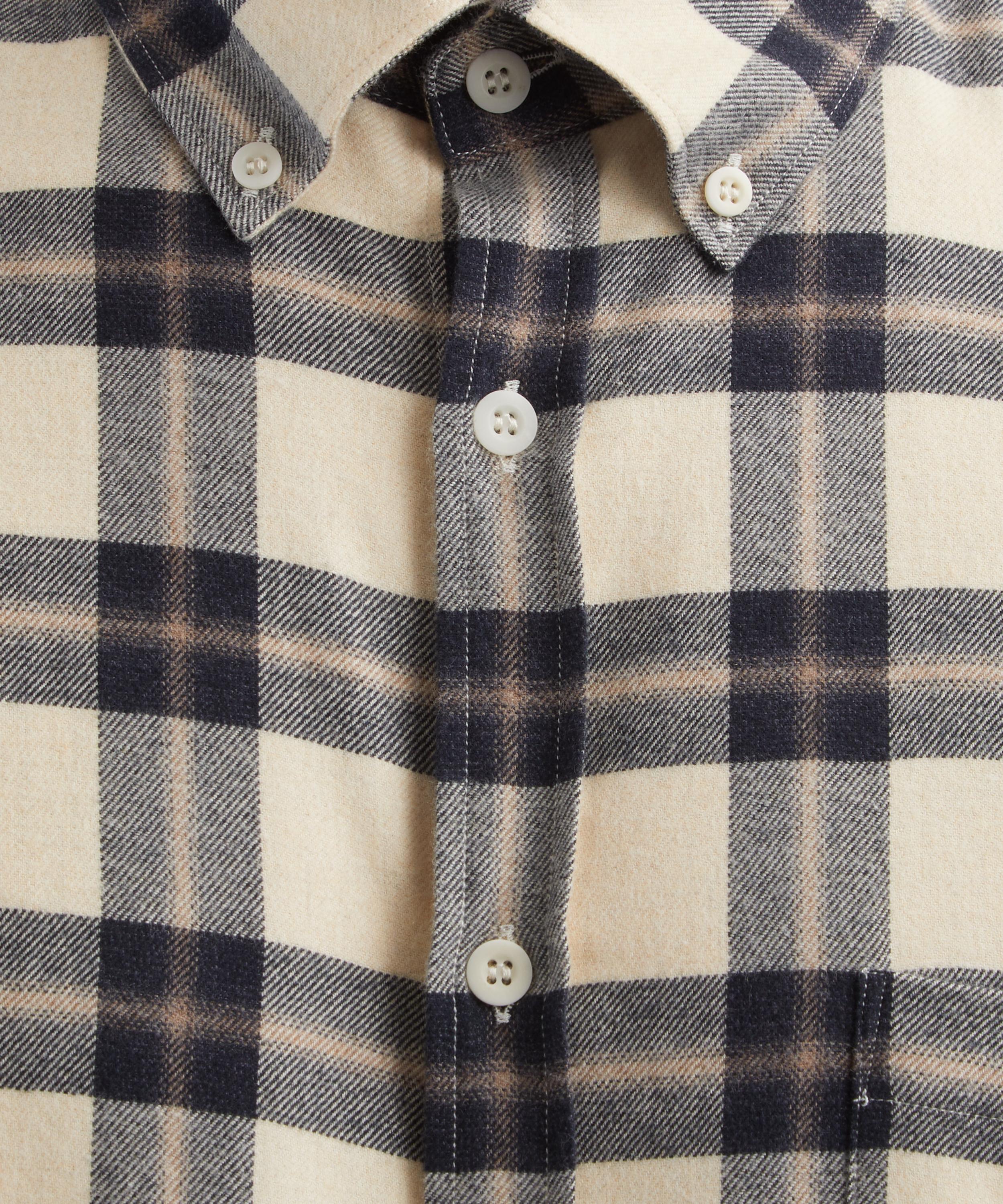 Sunspel - Button Down Flannel Shirt image number 4