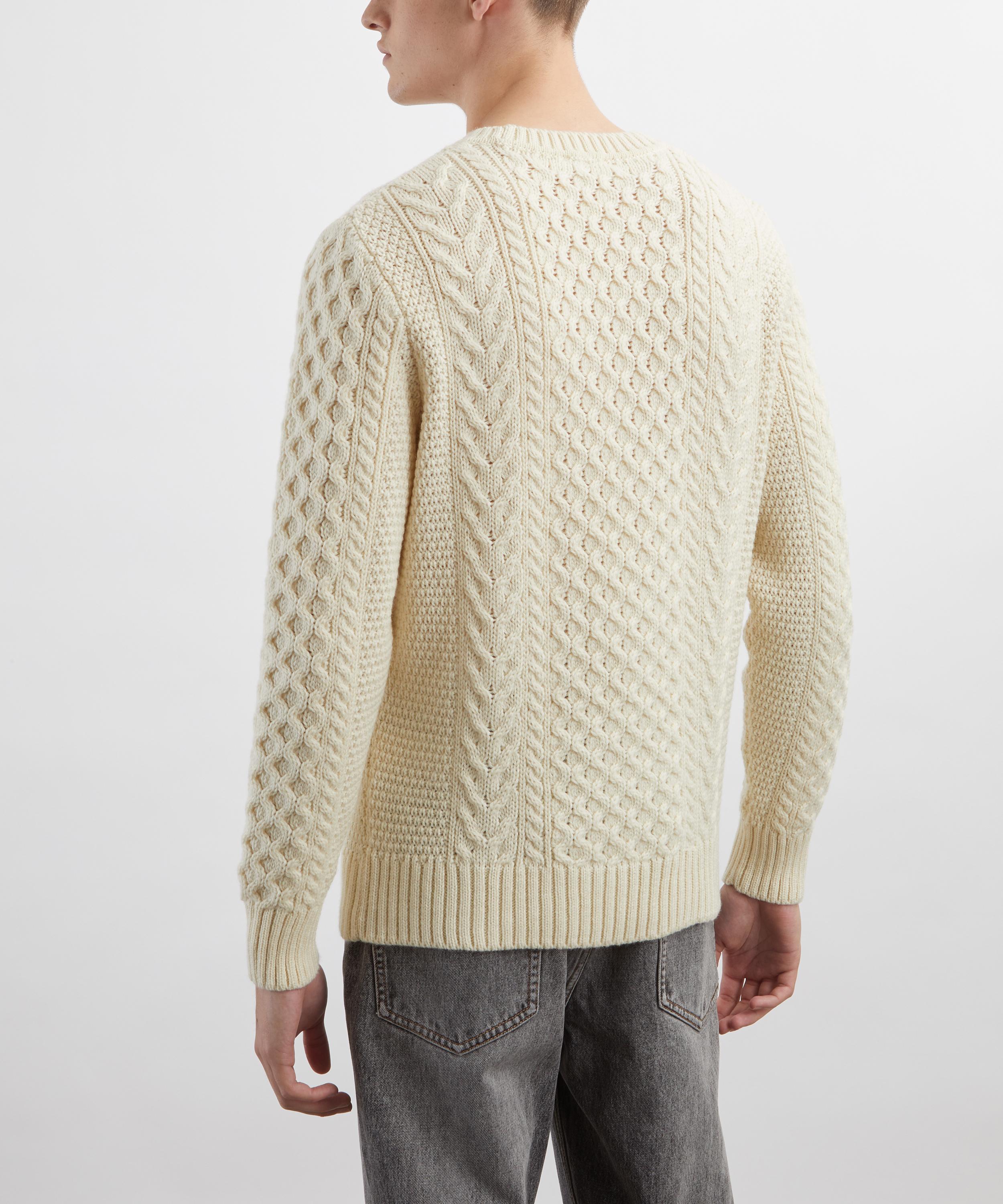 Sunspel - Cable Knit Jumper image number 3