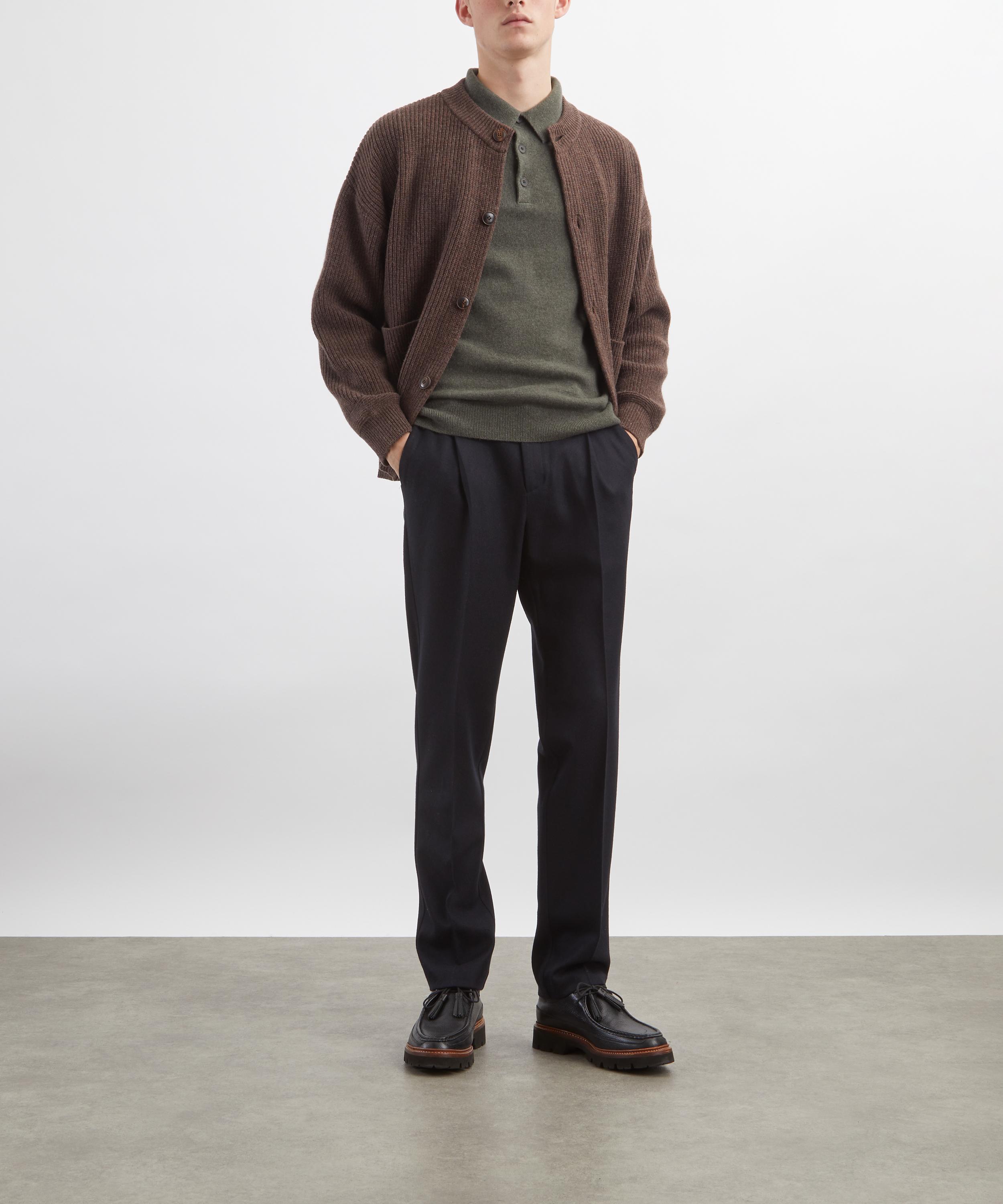 Sunspel - Boiled Wool Trousers image number 1