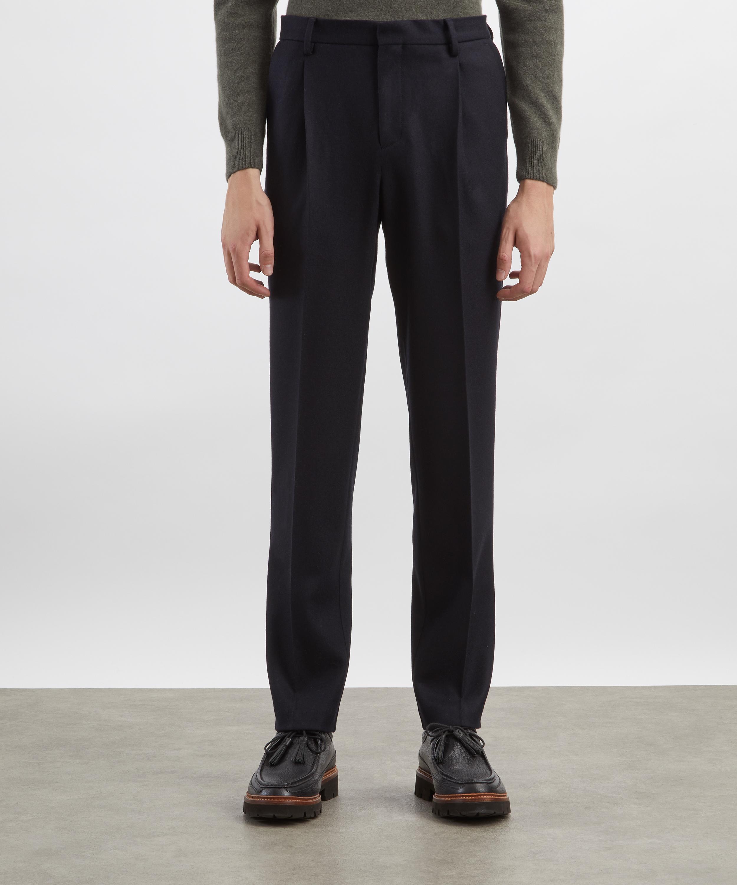 Sunspel - Boiled Wool Trousers image number 2