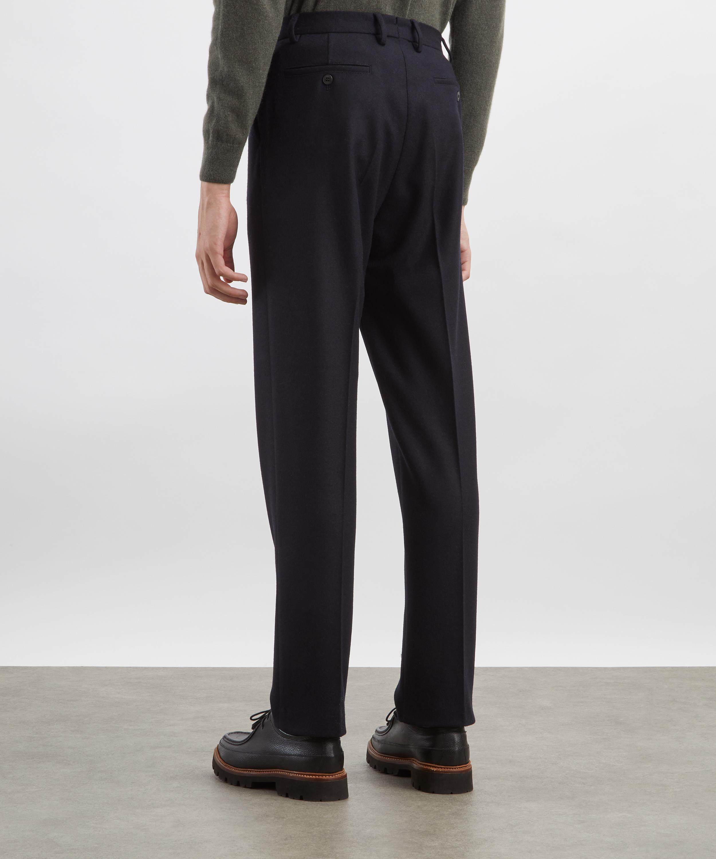 Sunspel - Boiled Wool Trousers image number 3