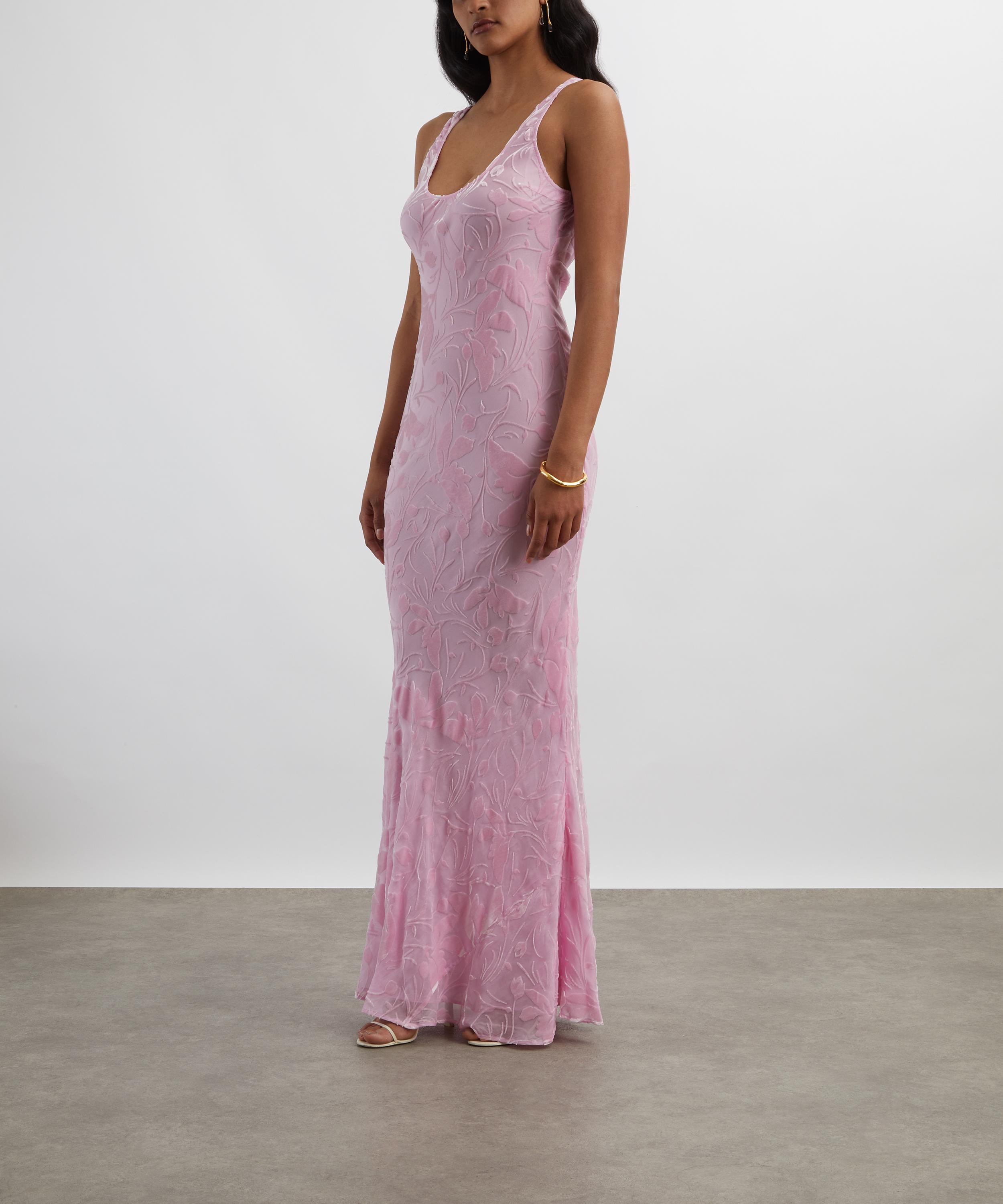 Rat & Boa - Amaris Silk Devoreé Maxi Dress image number 2