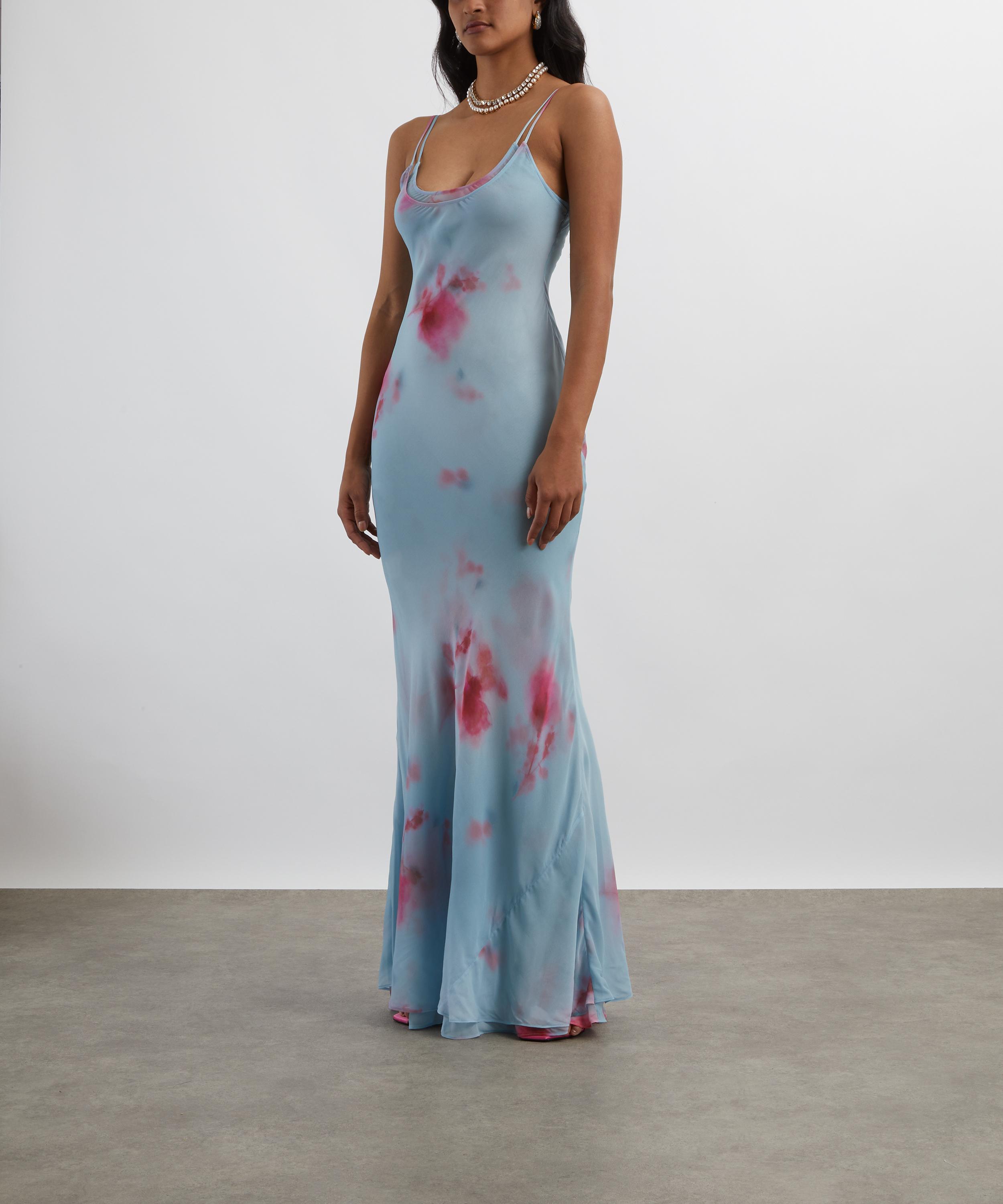Rat & Boa - Sascha Blue Double-Layered Maxi Dress image number 2