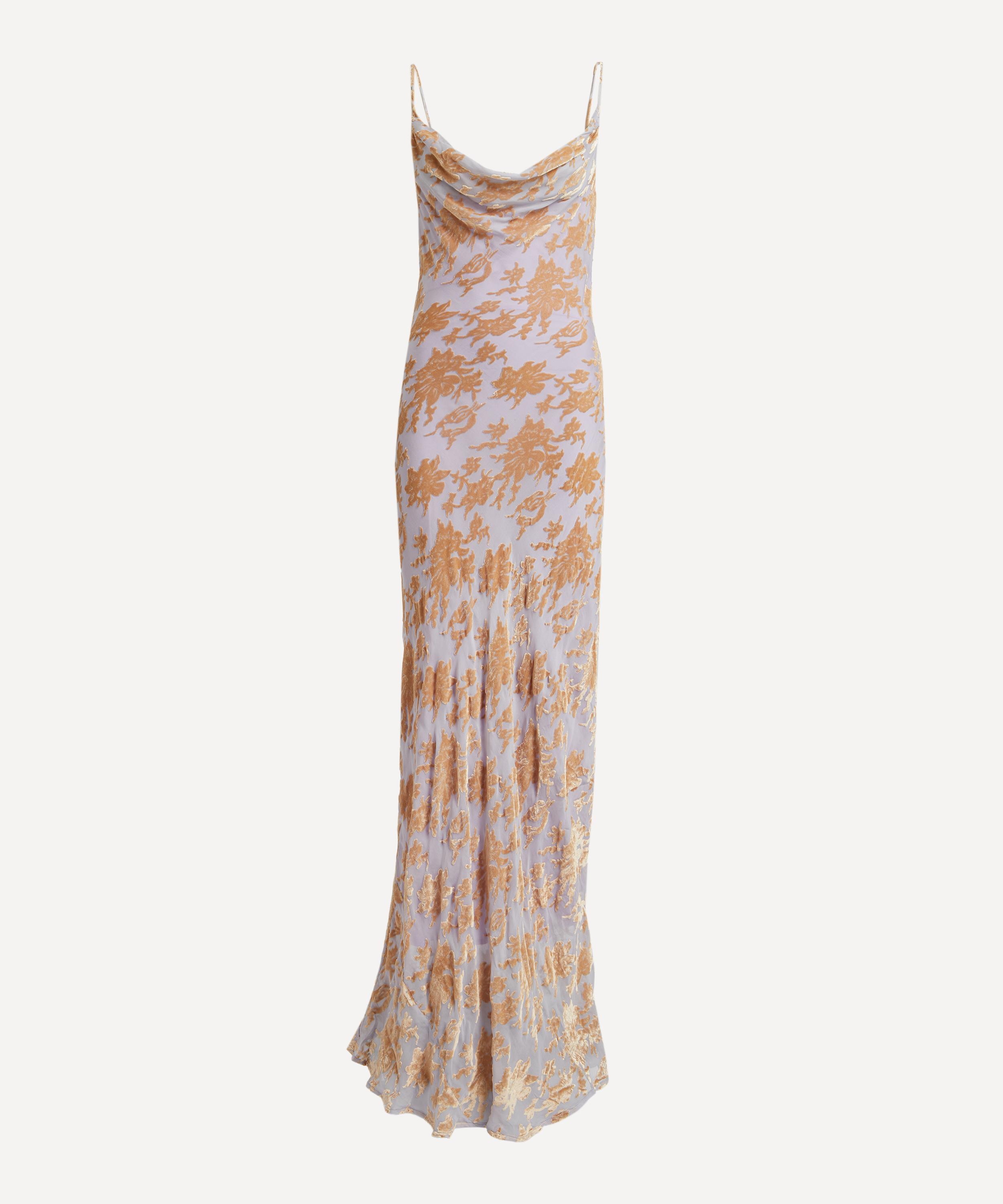 Rat & Boa - Athena Silk Devoreé Maxi Dress image number 0