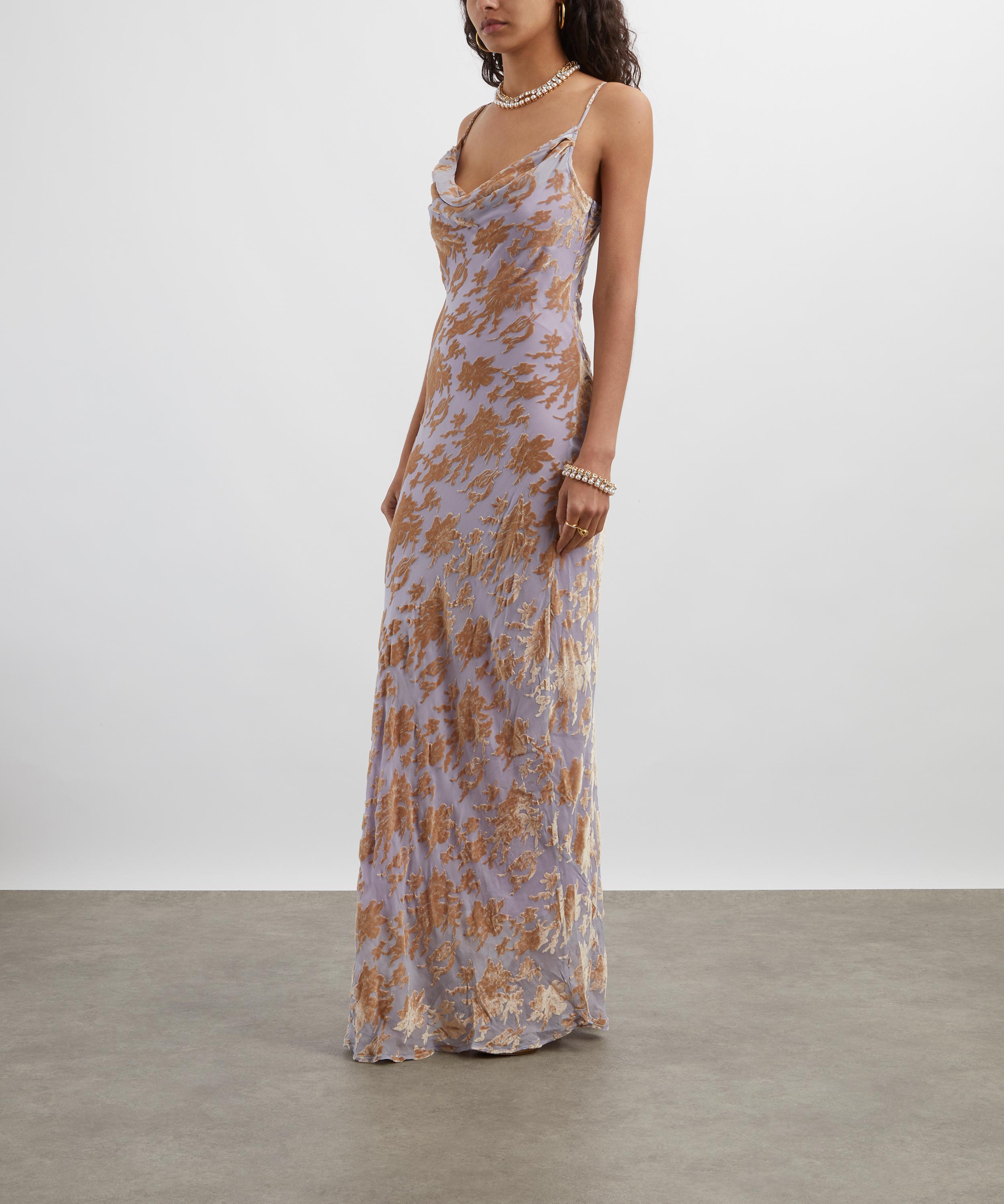 Rat & Boa - Athena Silk Devoreé Maxi Dress image number 2