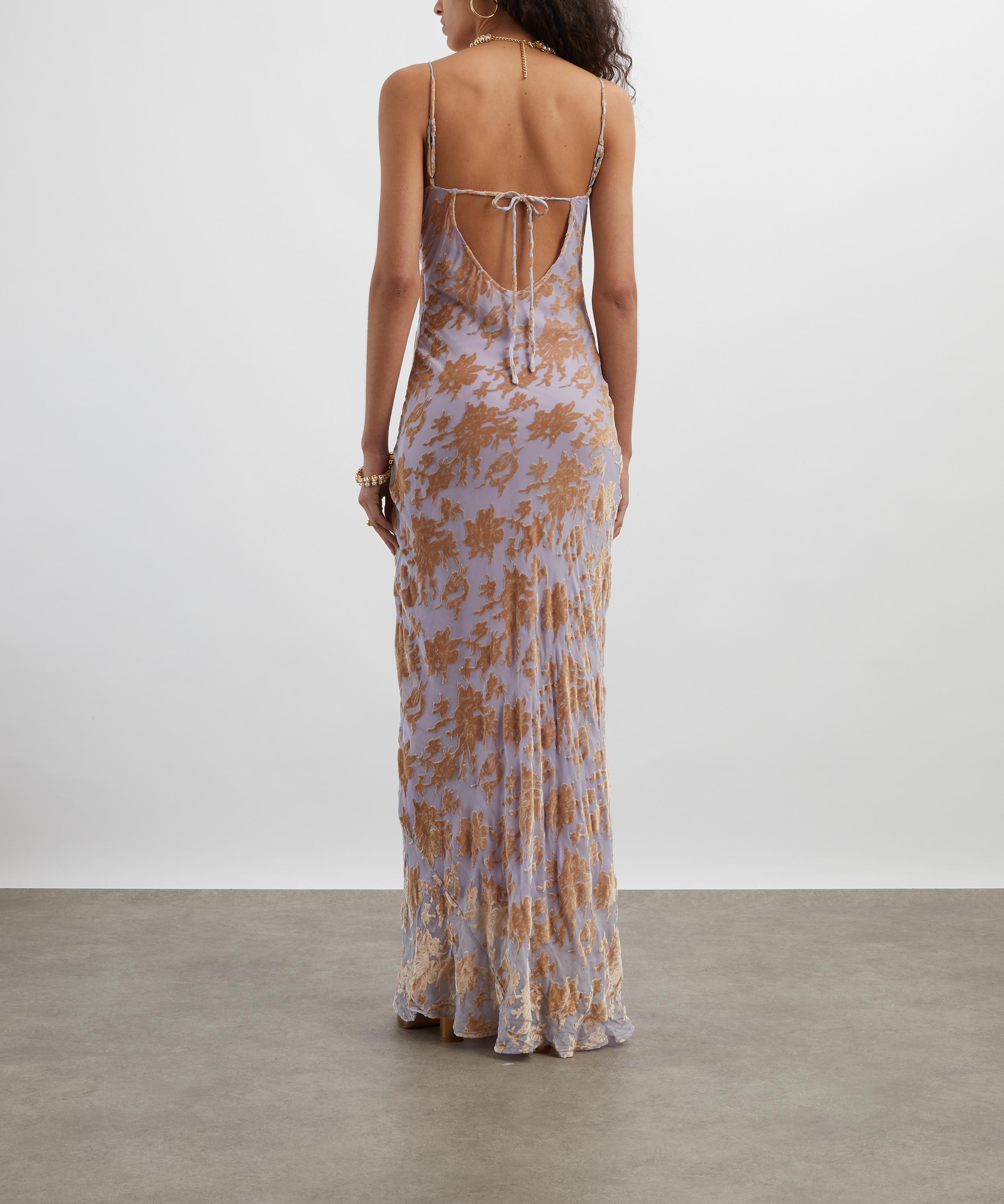 Rat & Boa - Athena Silk Devoreé Maxi Dress image number 3