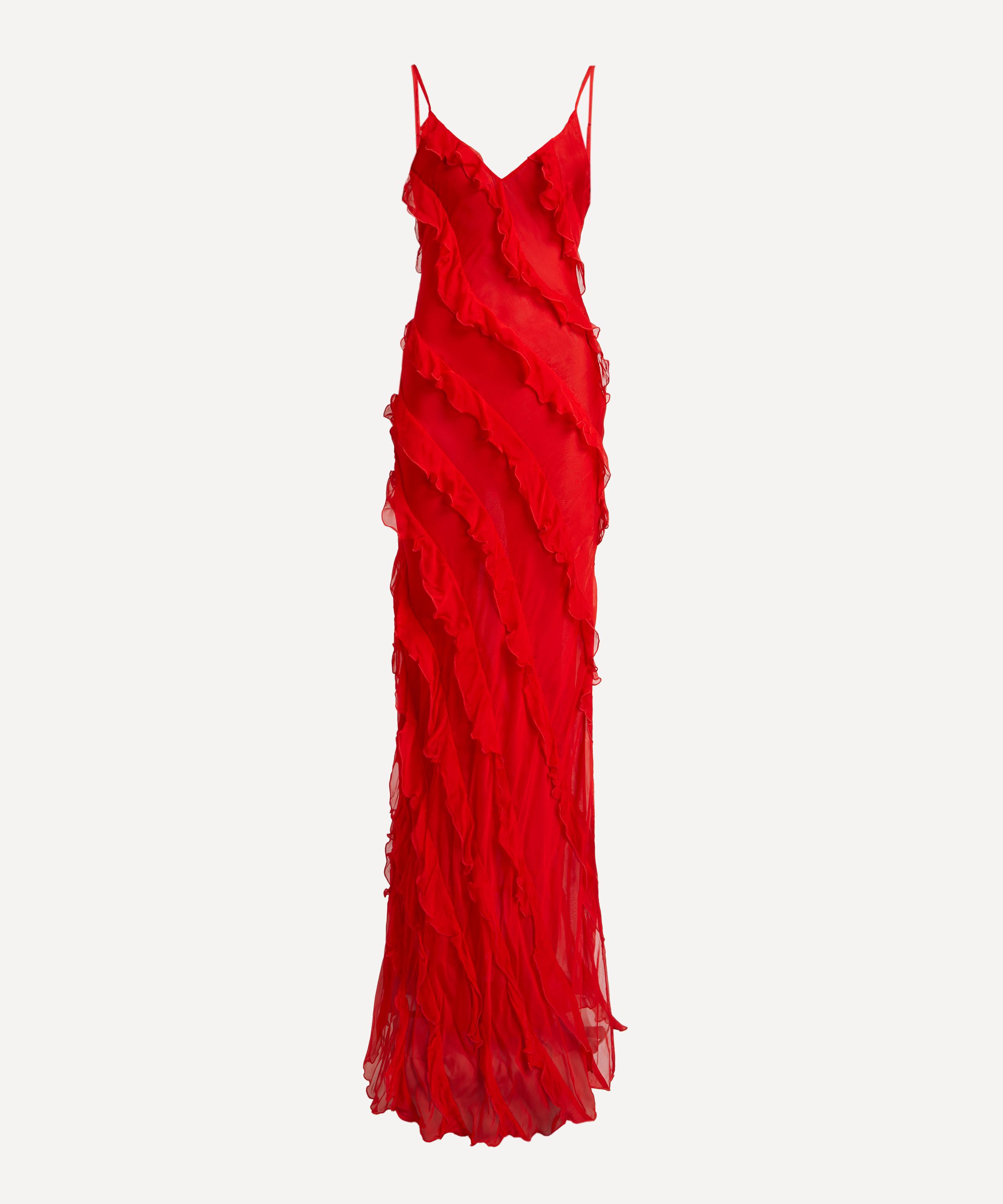 Rat & Boa - Cecelia Silk Chiffon Maxi Dress image number 0