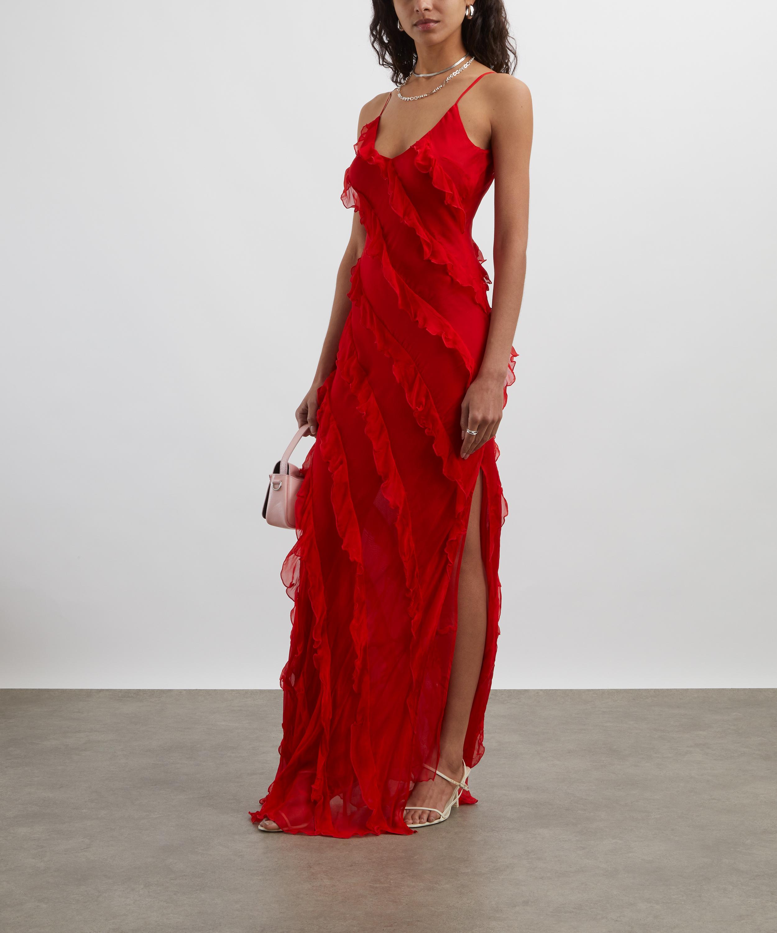 Rat & Boa - Cecelia Silk Chiffon Maxi Dress image number 1