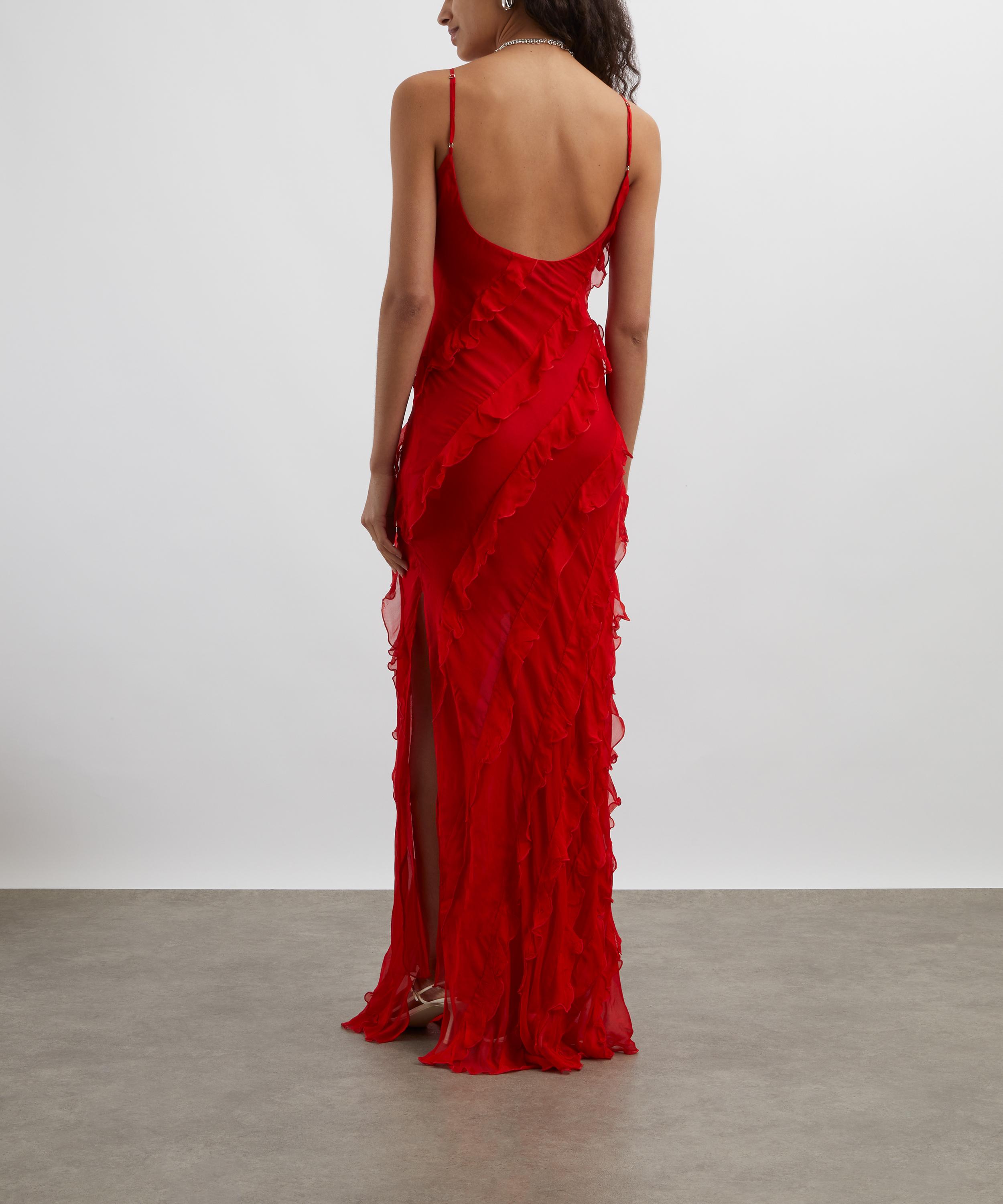 Rat & Boa - Cecelia Silk Chiffon Maxi Dress image number 3