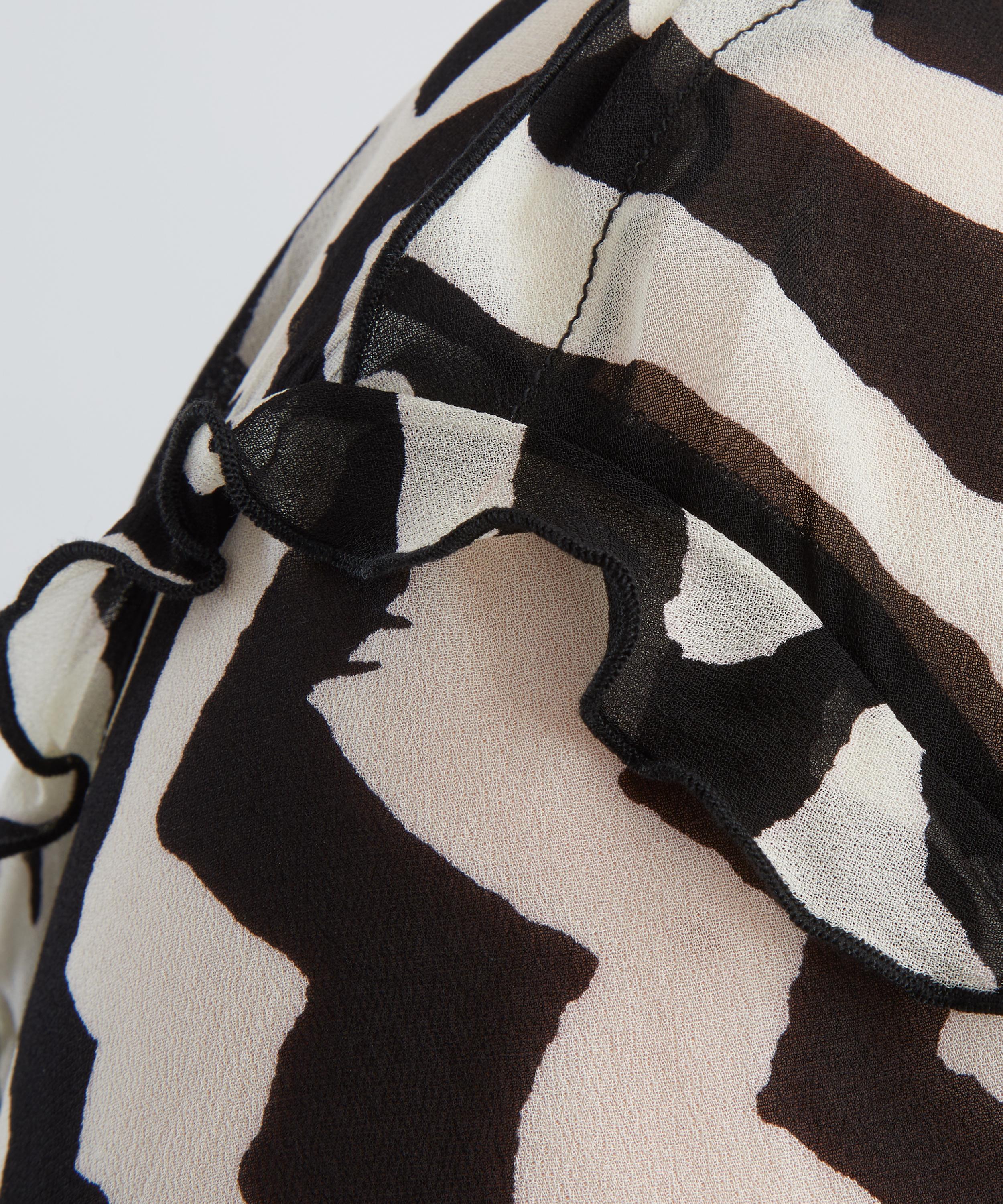 Rat & Boa - Zephyr Zebra Blouse image number 4
