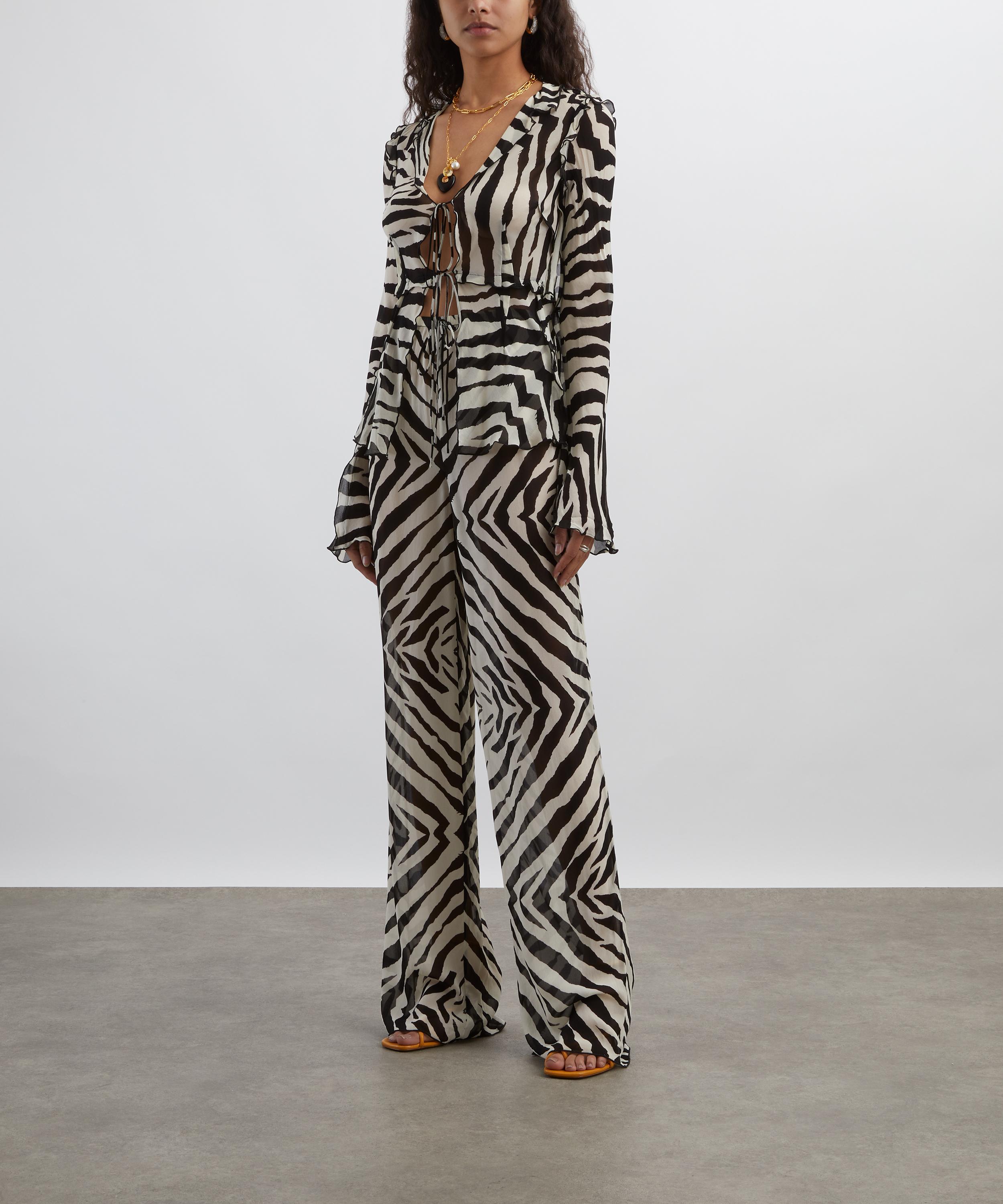 Rat & Boa - Zaelia Zebra Trousers image number 1