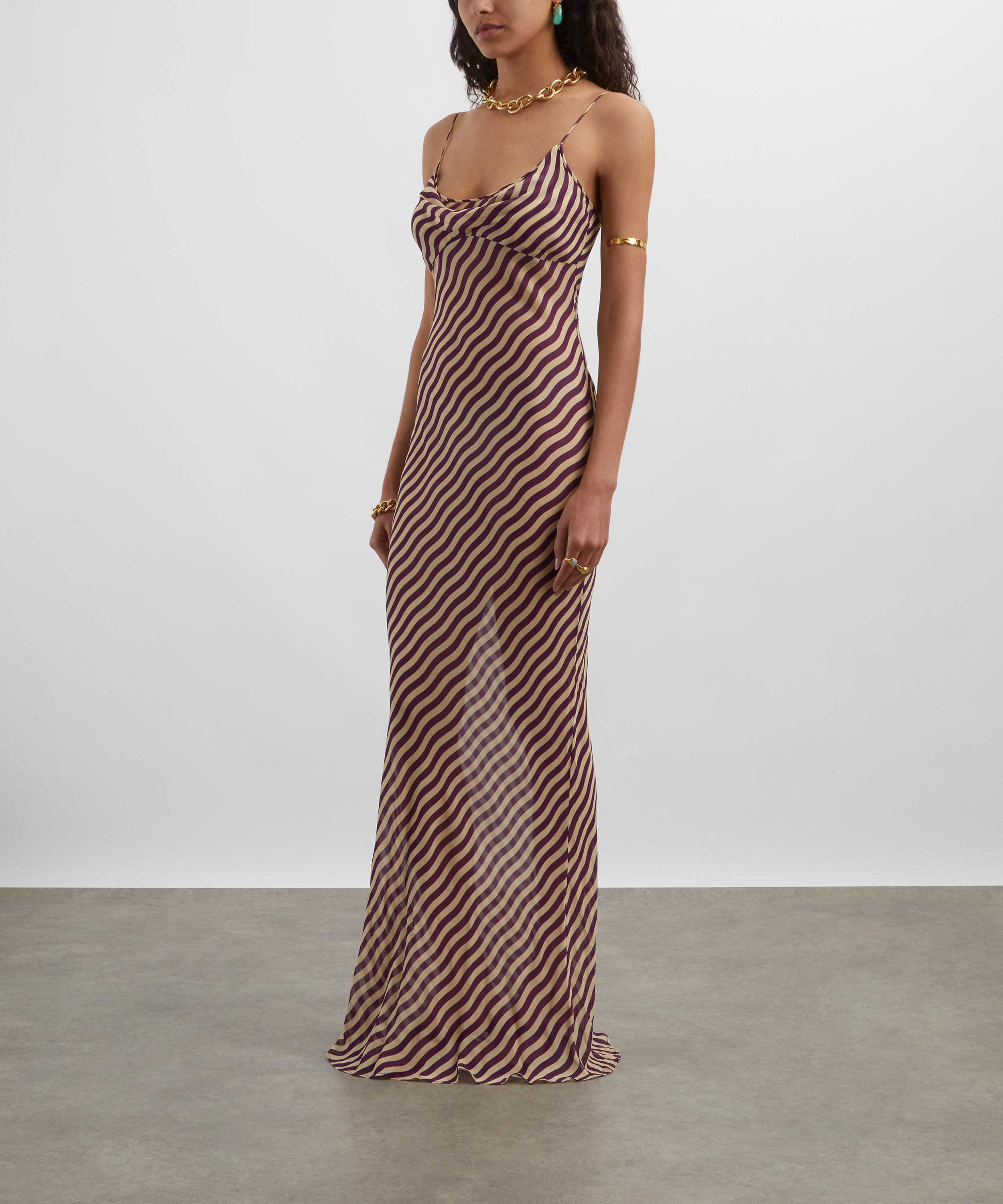 Rat & Boa - Assisi Wave Print Maxi Dress image number 1