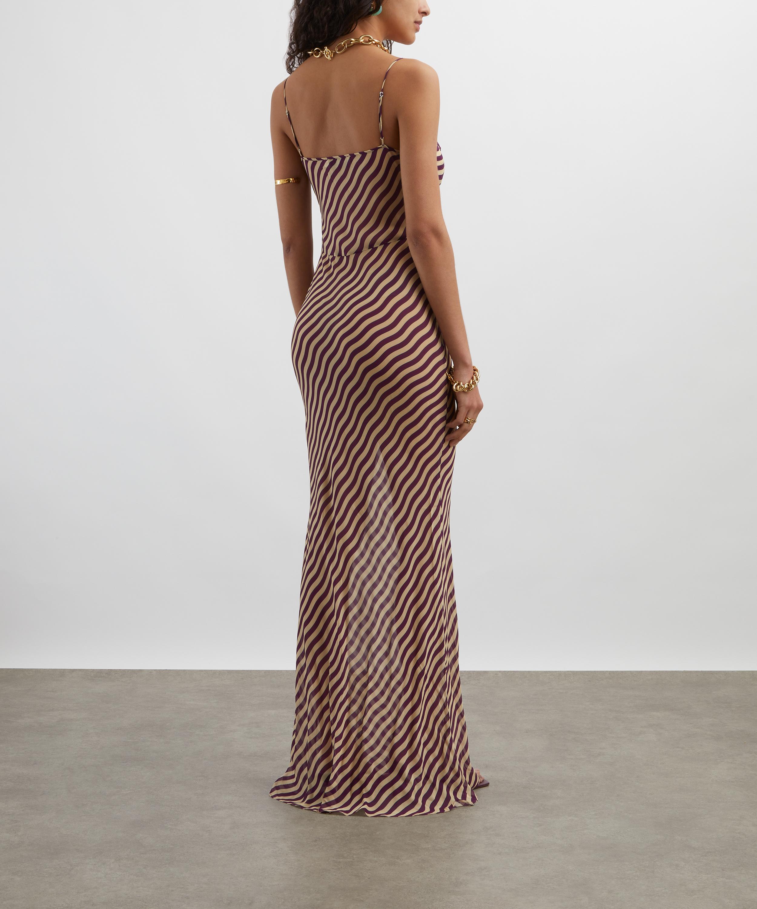 Rat & Boa - Assisi Wave Print Maxi Dress image number 3