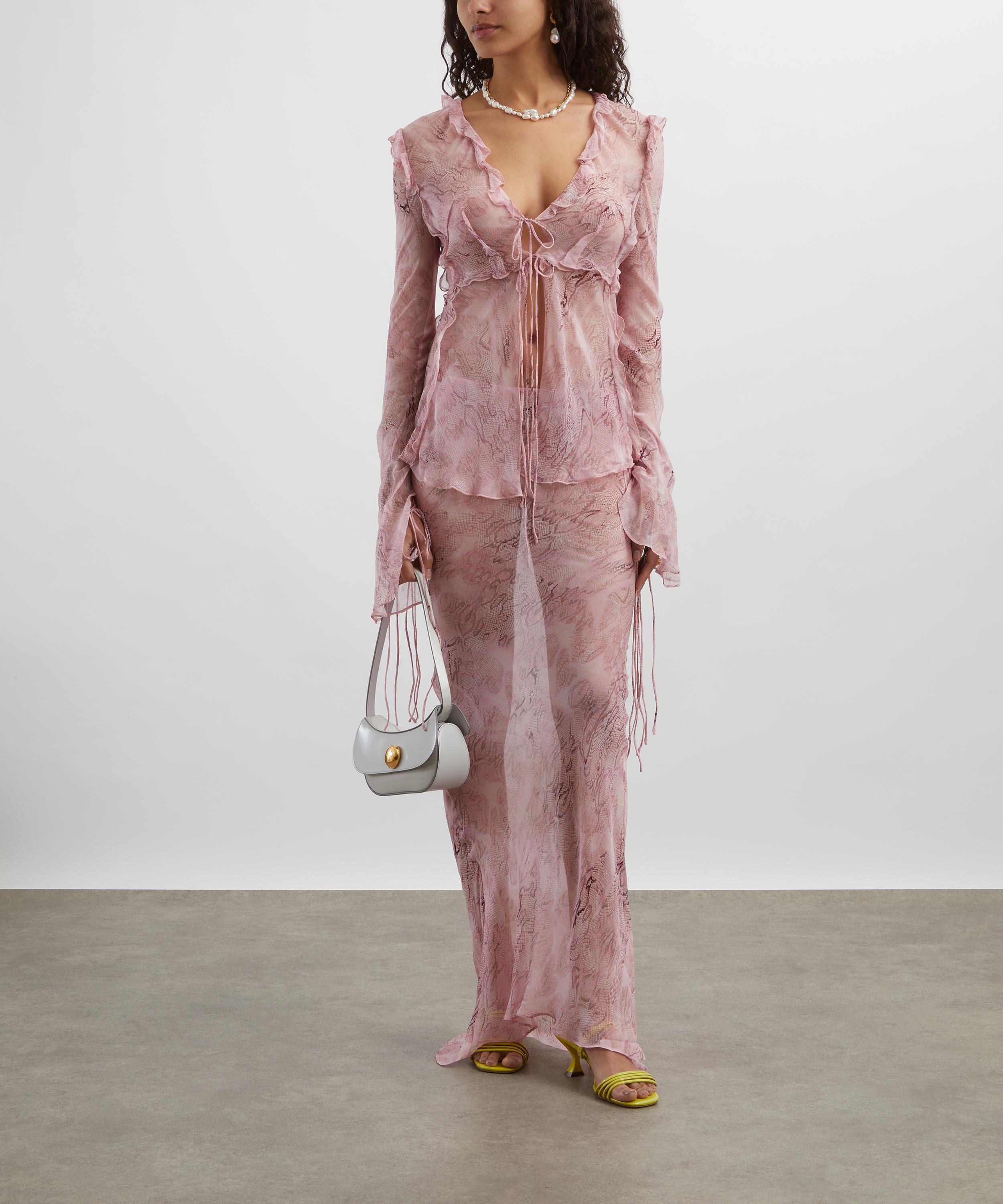 Rat & Boa - Cobra Pink Blouse image number 1