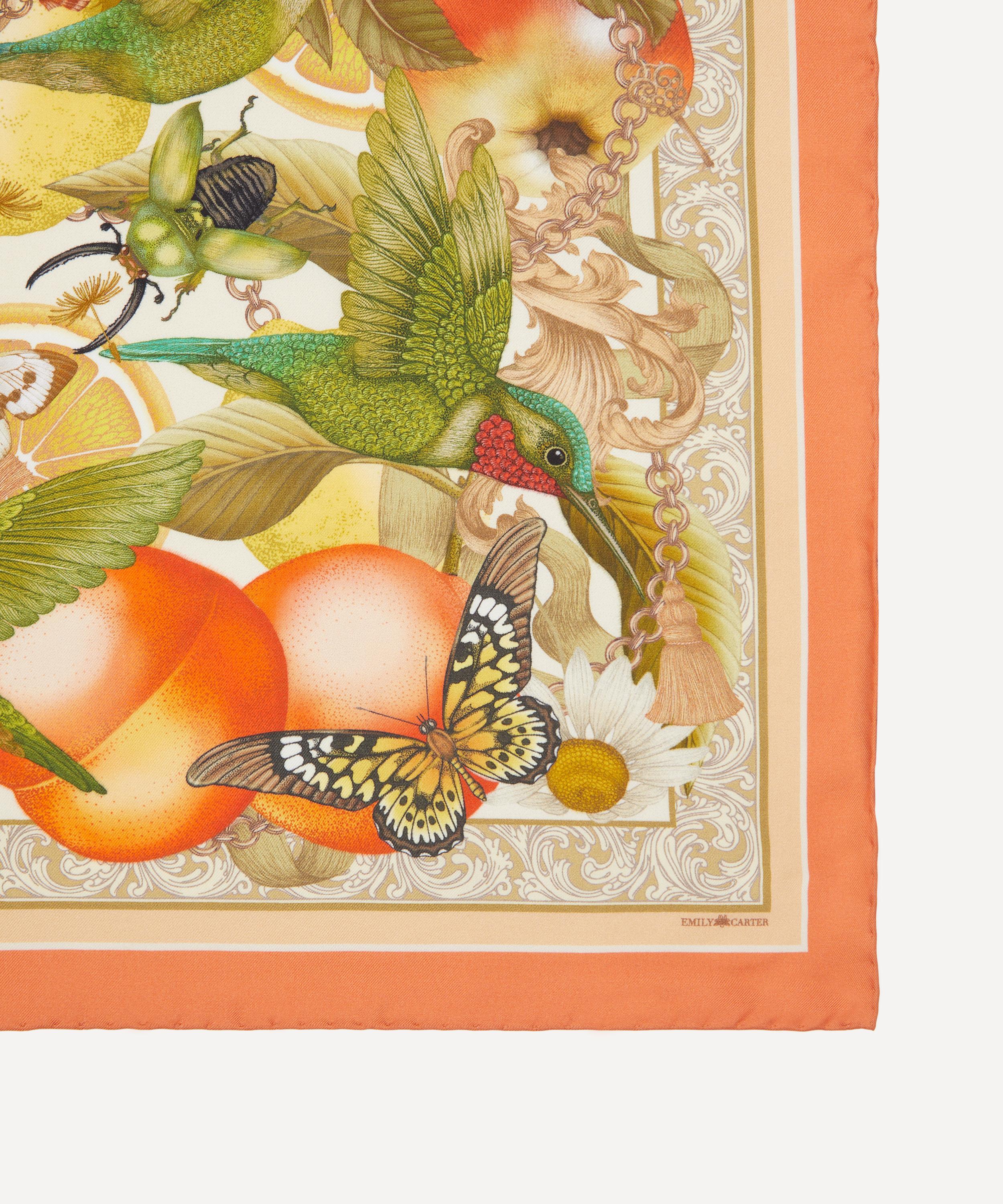 Emily Carter - Botanical Garden 45x45 Silk Scarf image number 2
