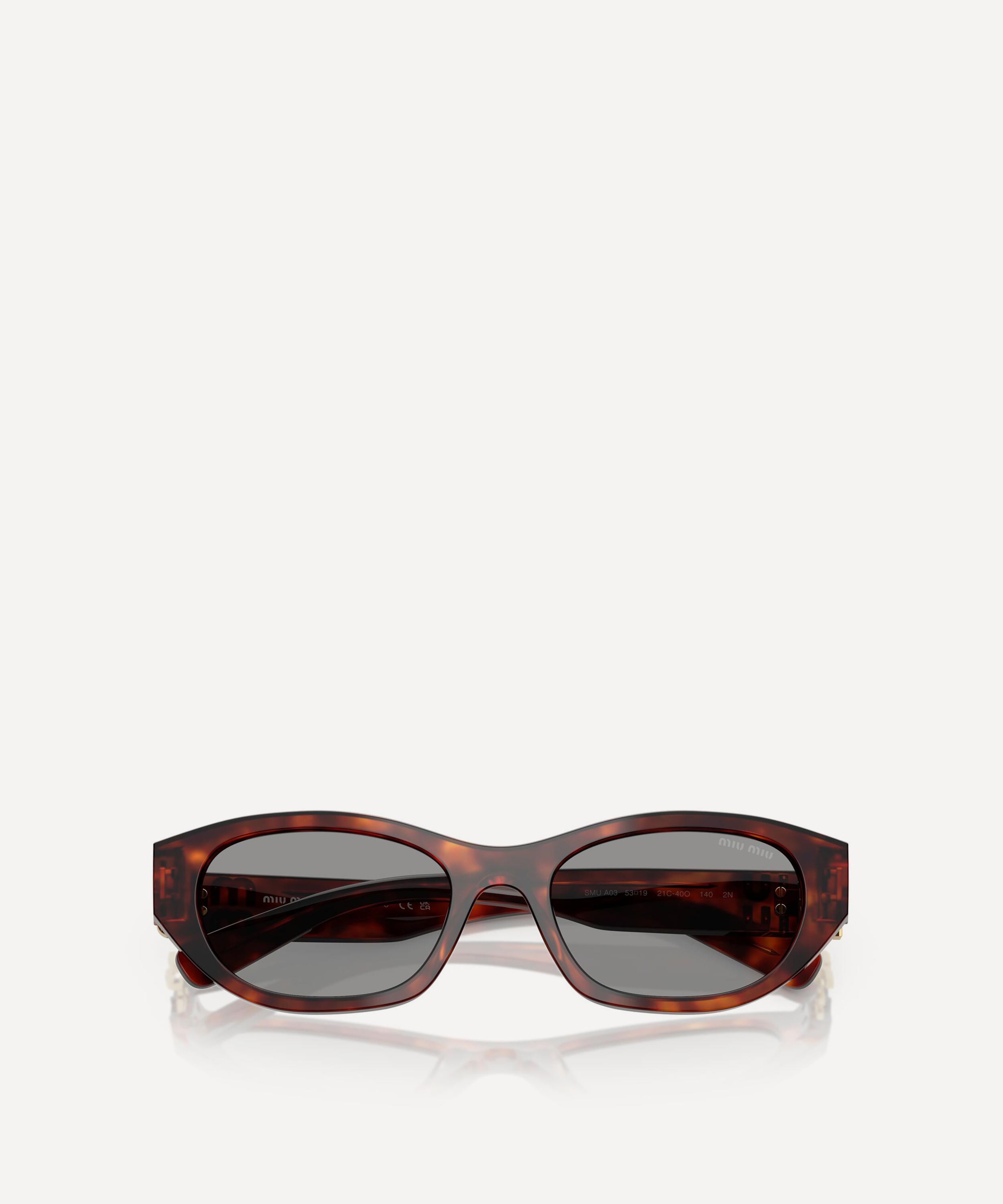 Miu Miu - Angular Sunglasses image number 4