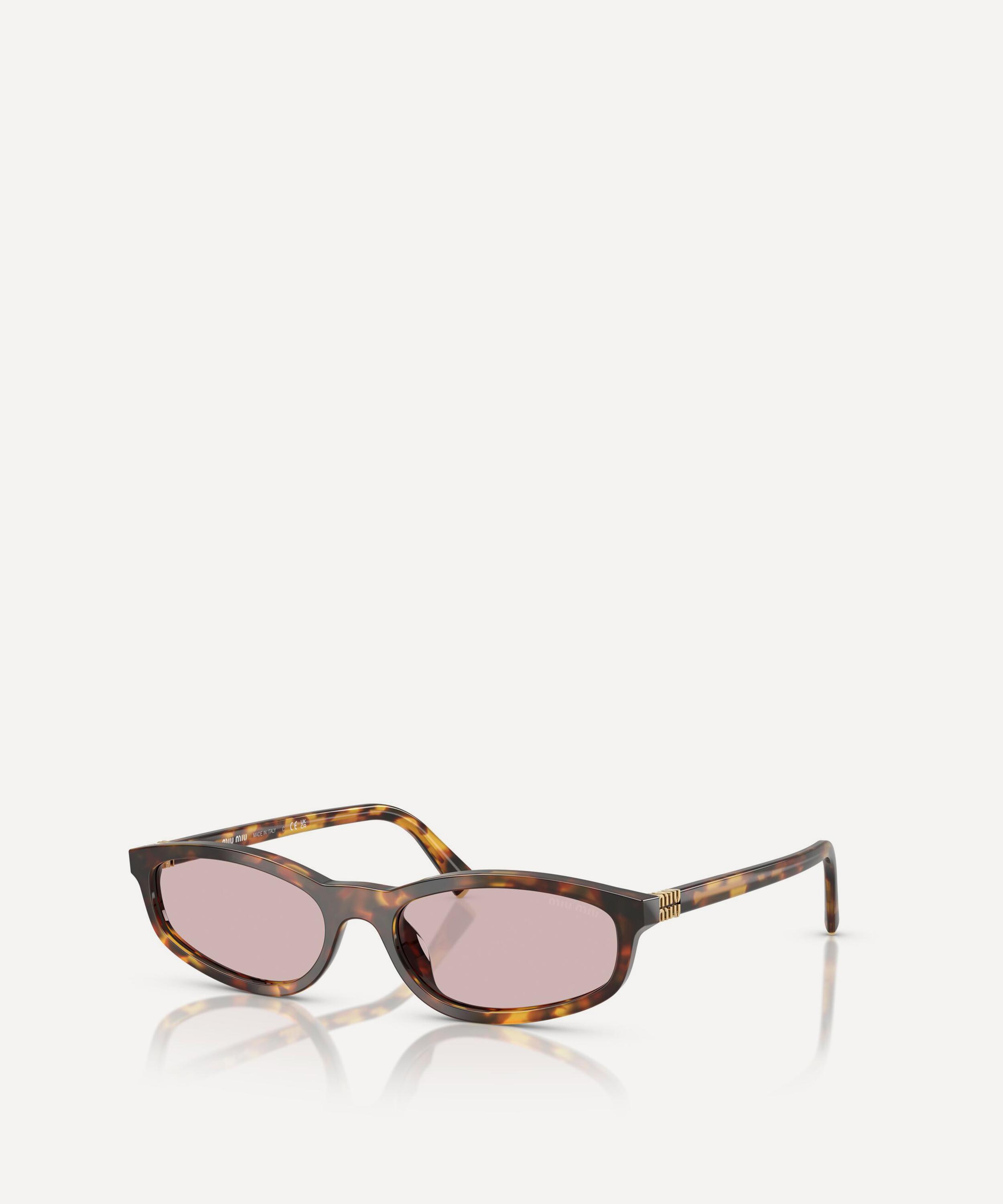 Miu Miu - Rectangle Sunglasses image number 0