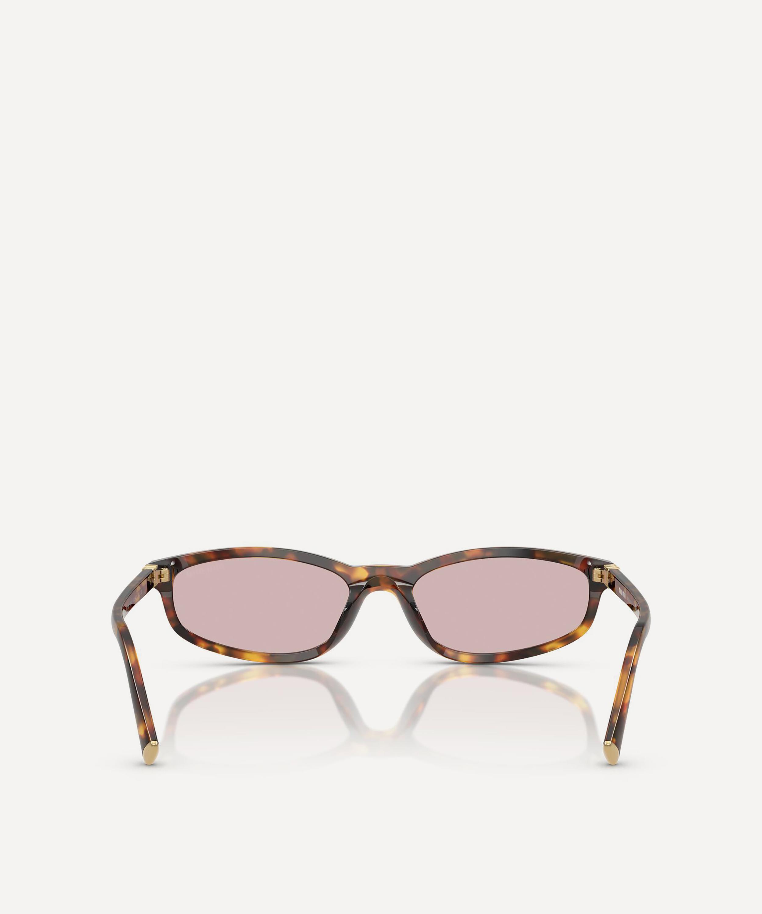 Miu Miu - Rectangle Sunglasses image number 3