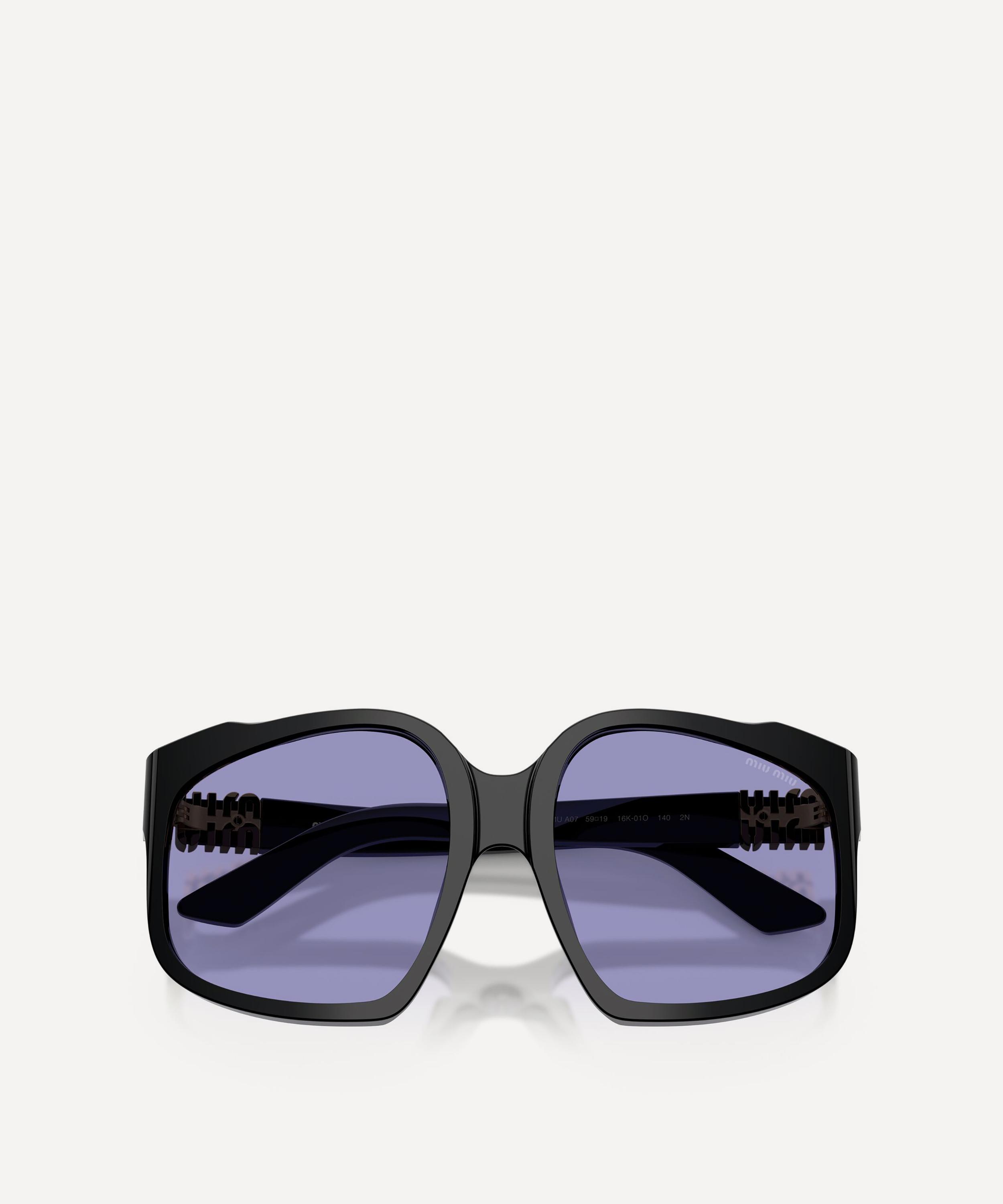 Miu Miu - Oversized Square Sunglasses image number 4