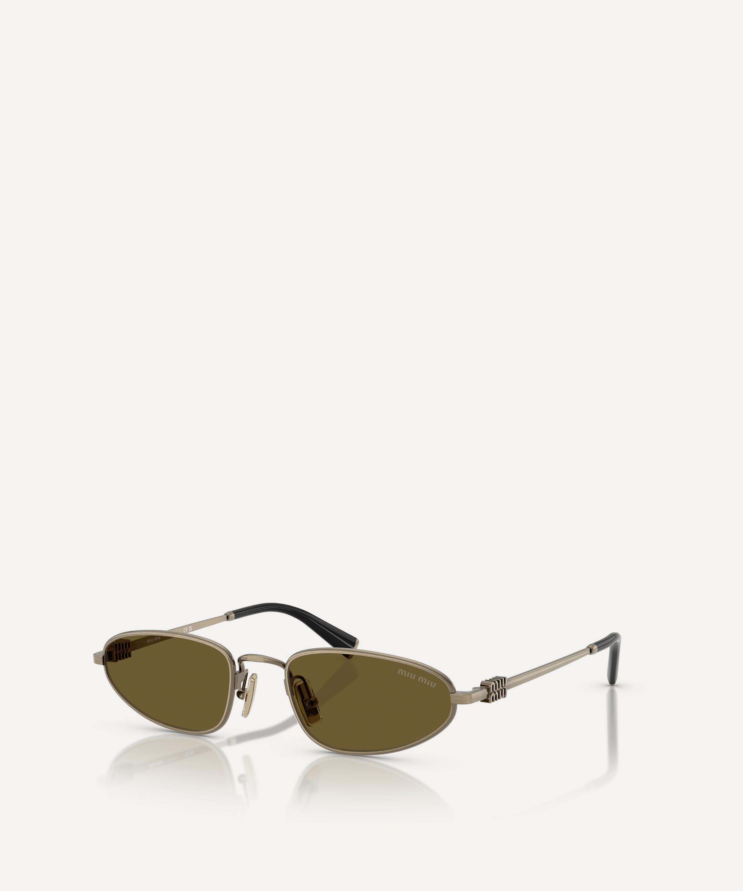 Miu Miu - Oval Sunglasses image number 0