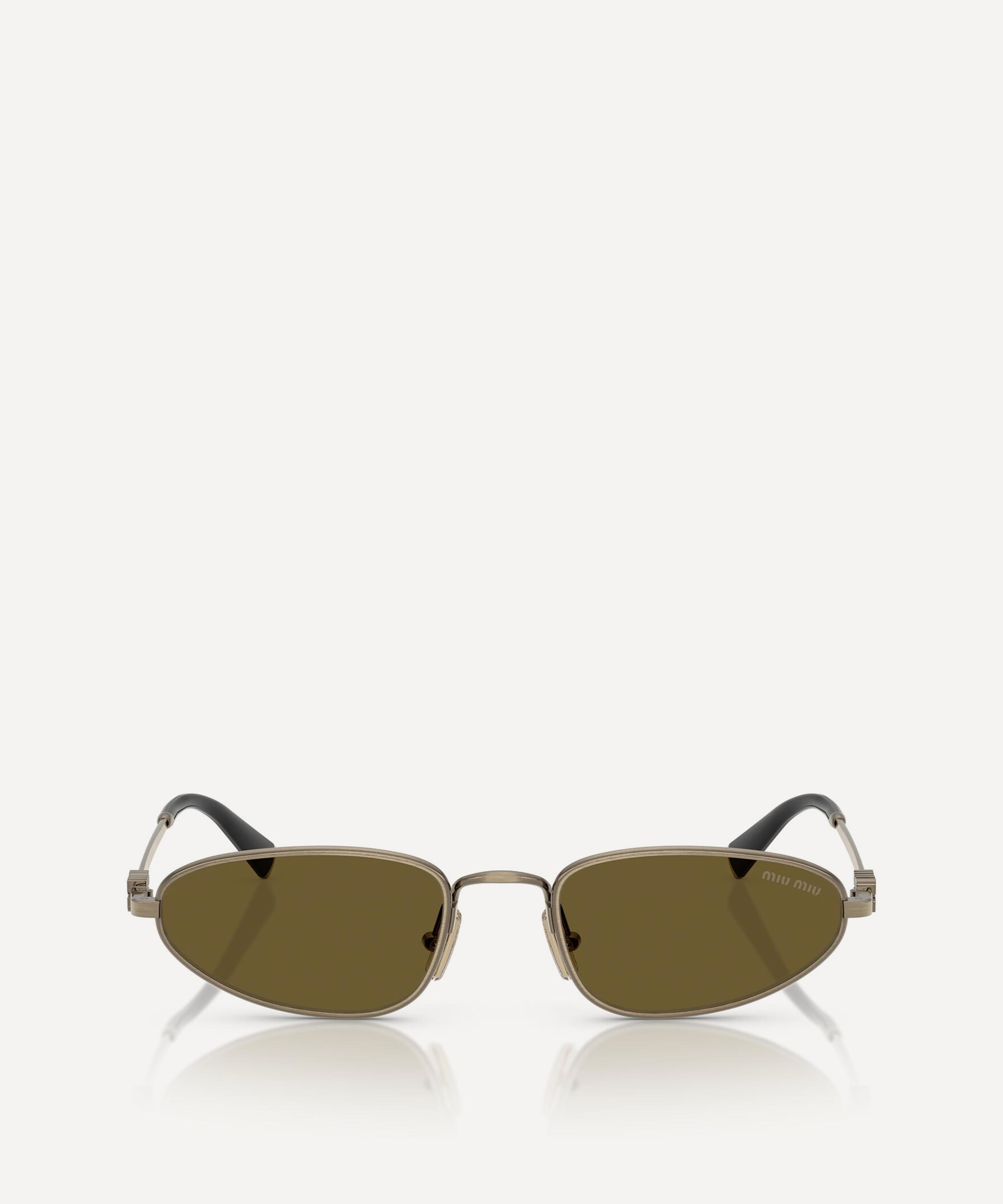Miu Miu - Oval Sunglasses image number 1