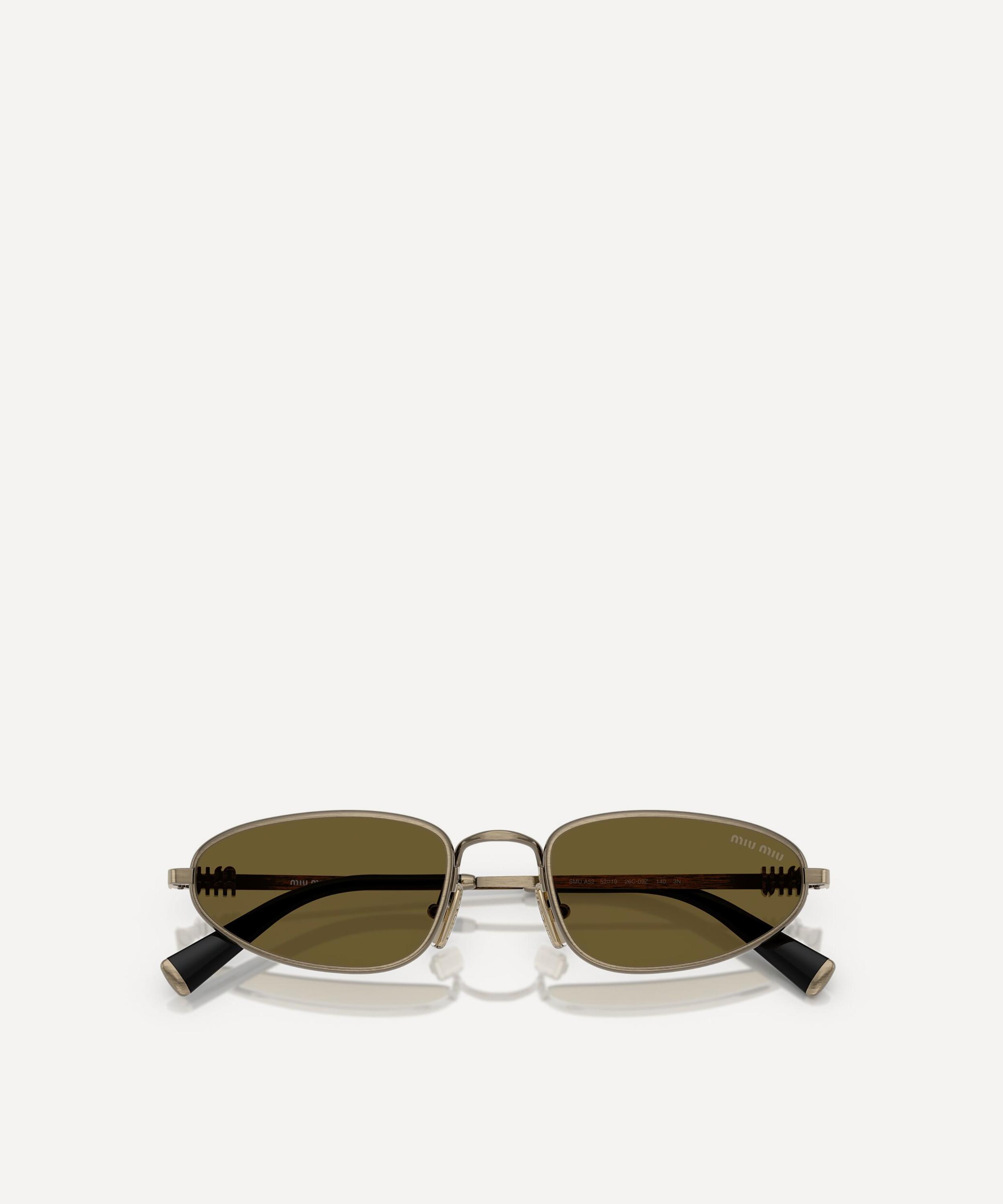 Miu Miu - Oval Sunglasses image number 4
