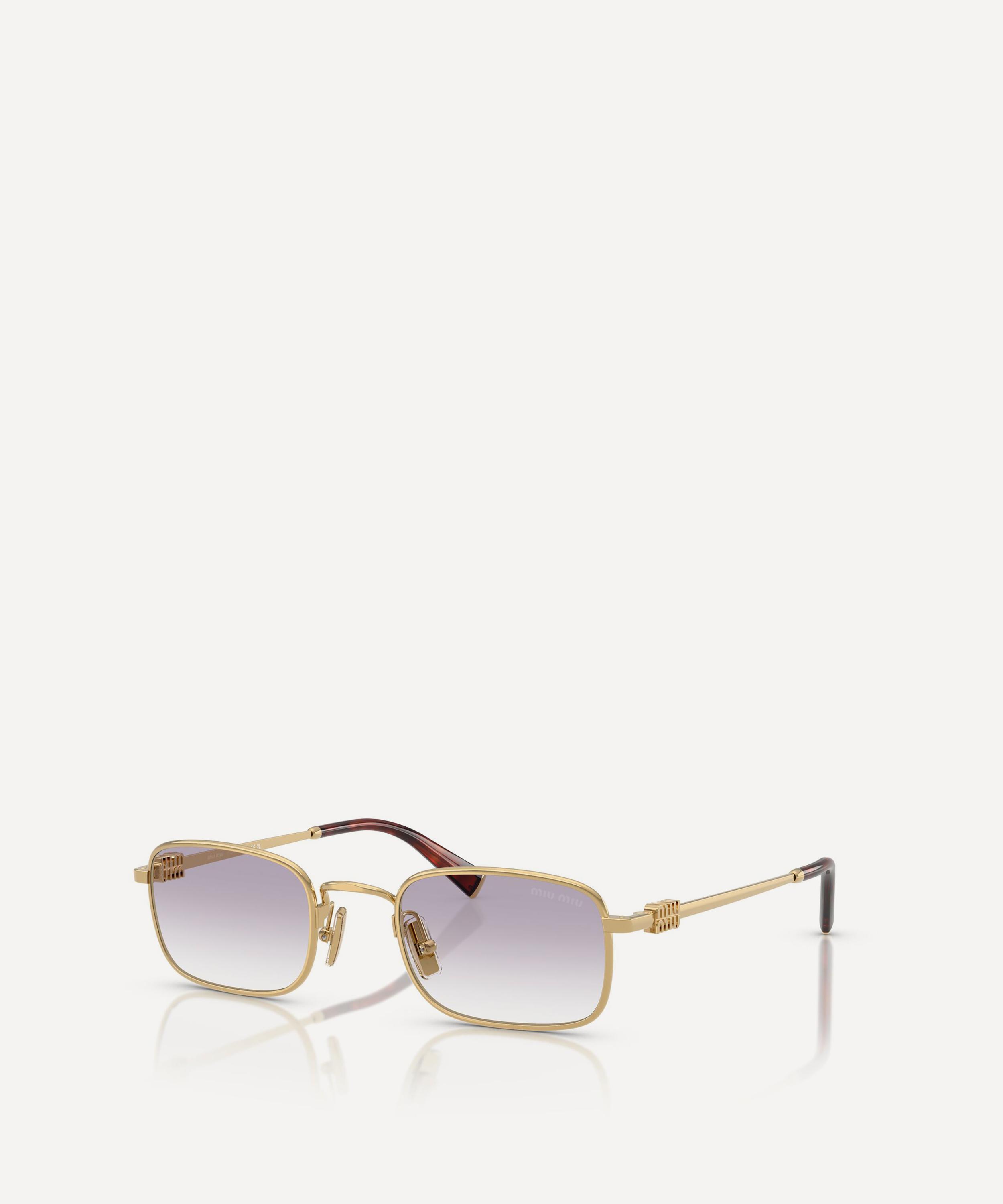 Miu Miu - Rectangle Sunglasses image number 0
