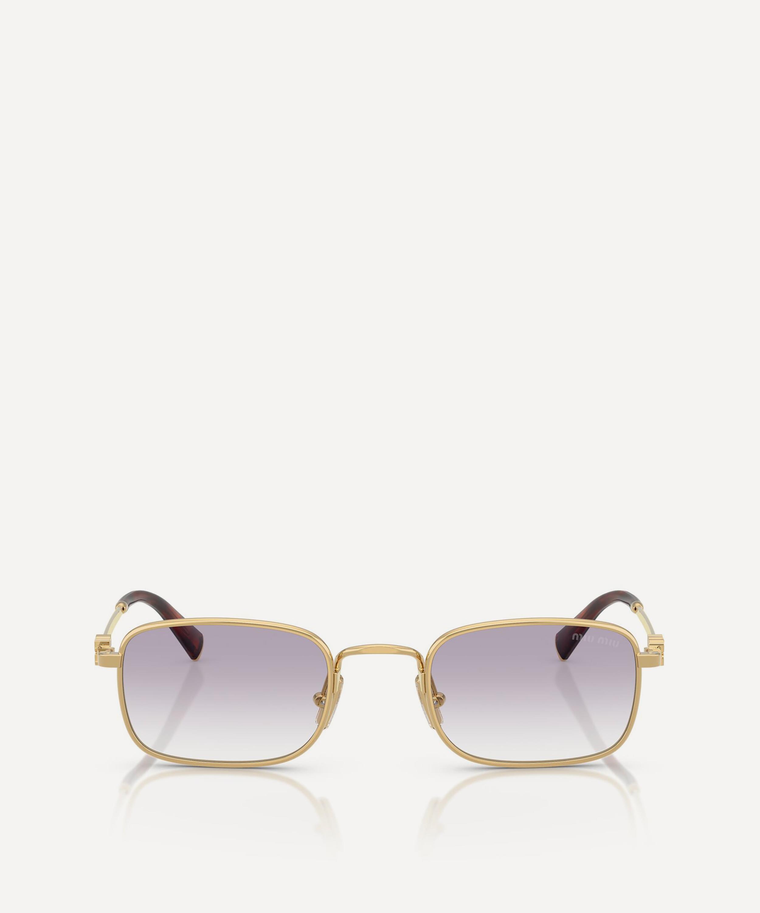 Miu Miu - Rectangle Sunglasses image number 1