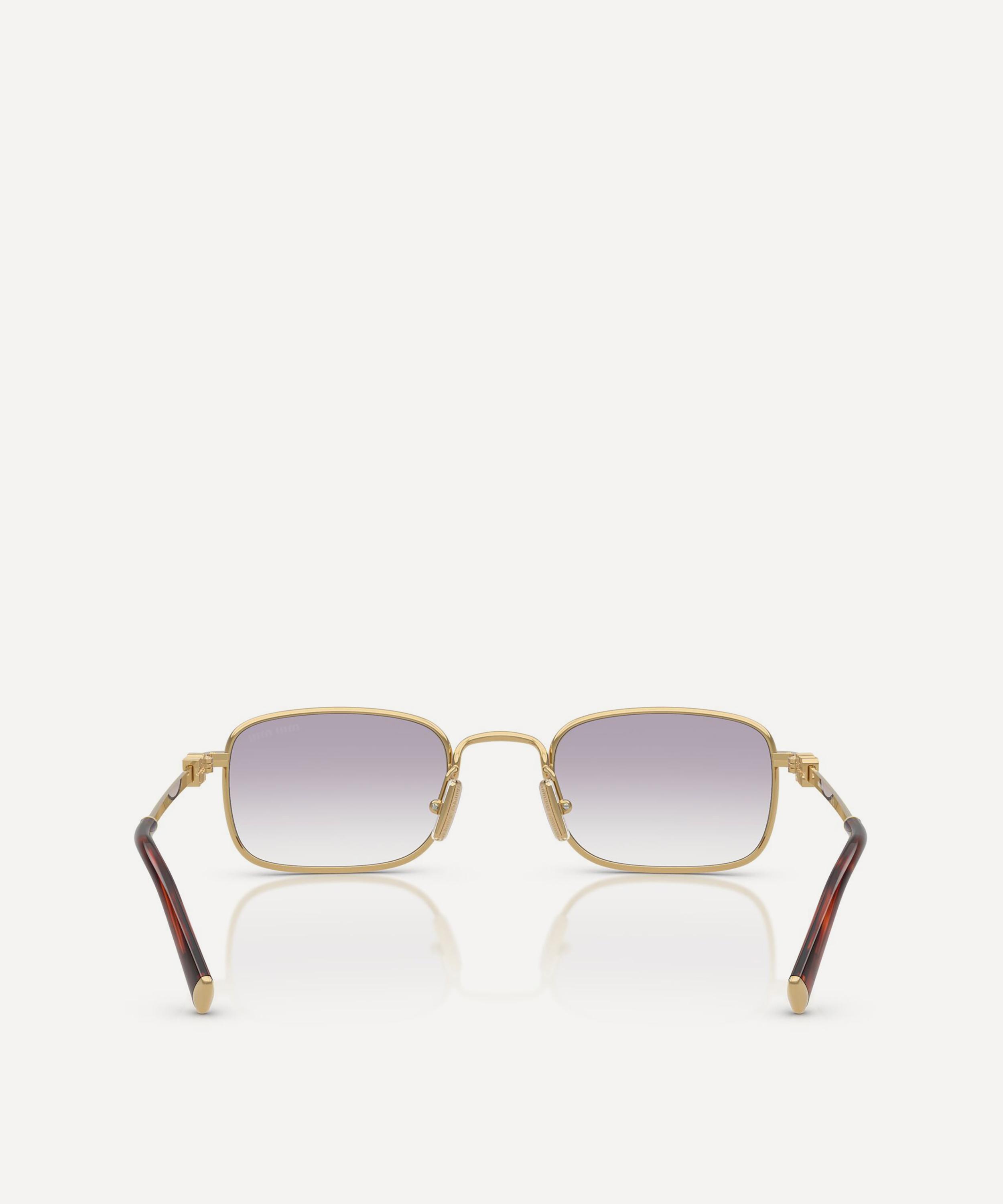 Miu Miu - Rectangle Sunglasses image number 3