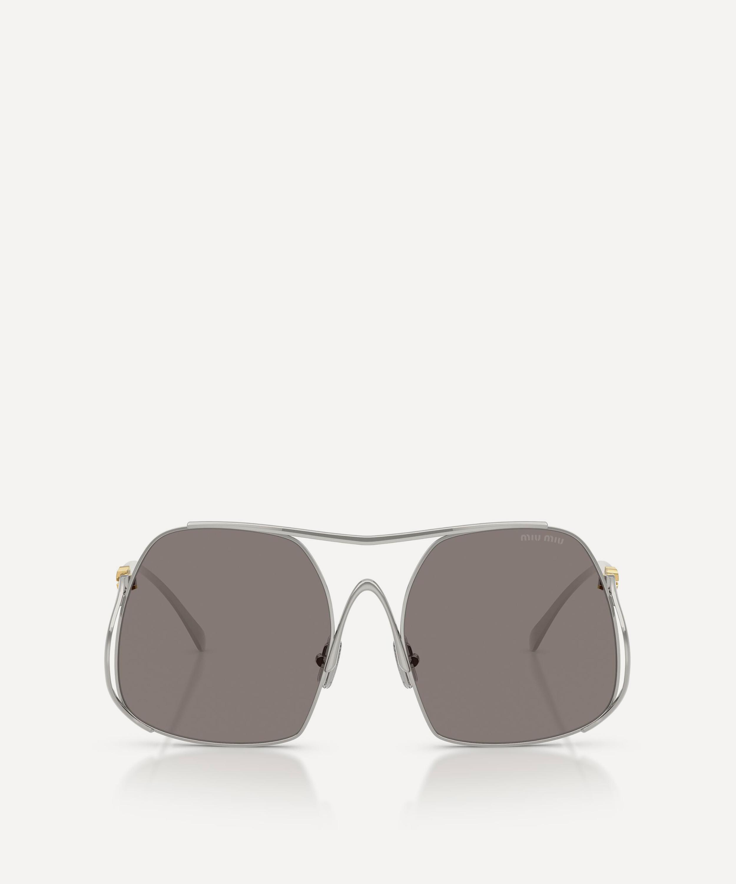 Miu Miu - Oversized Square Sunglasses image number 1