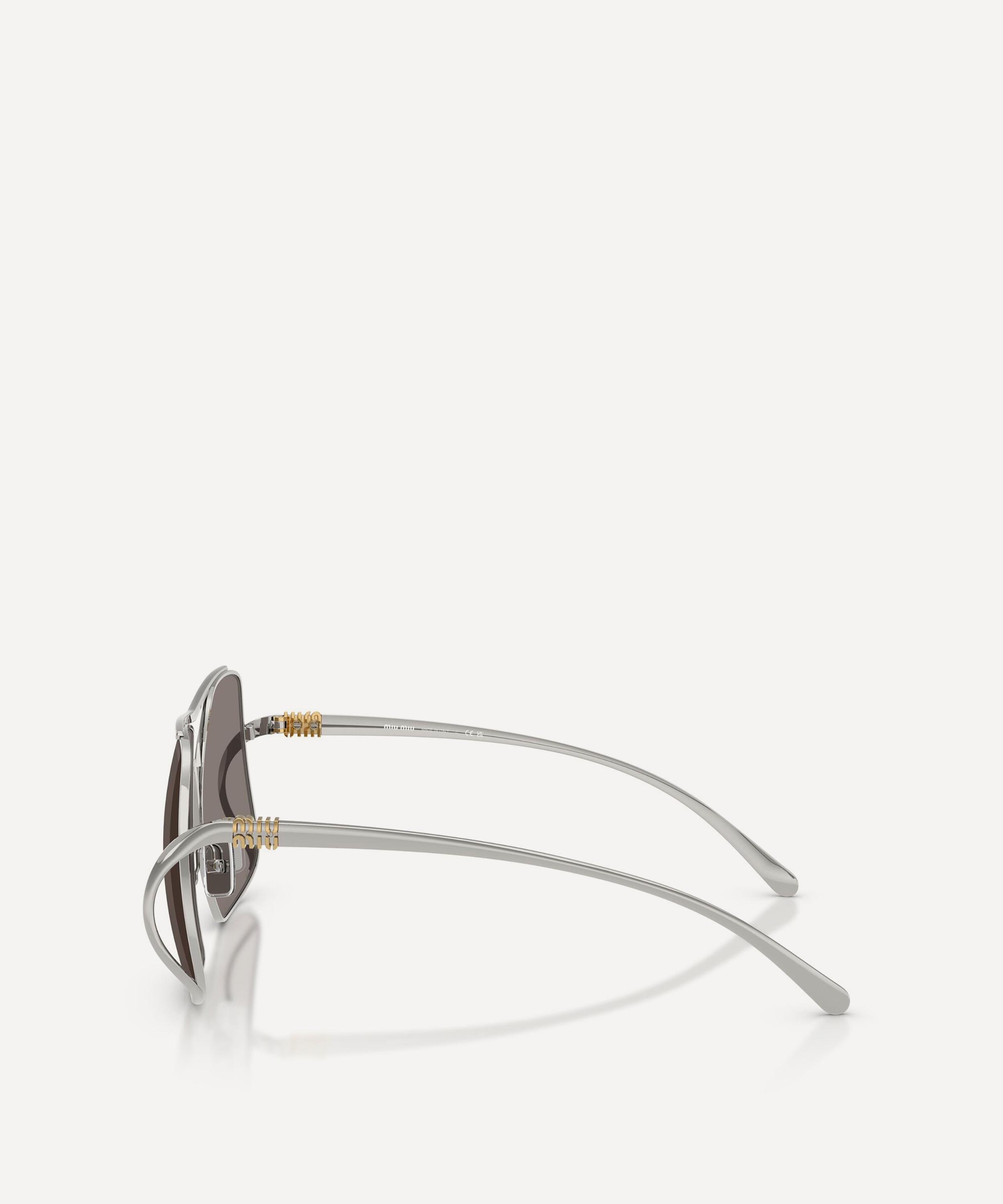 Miu Miu - Oversized Square Sunglasses image number 2